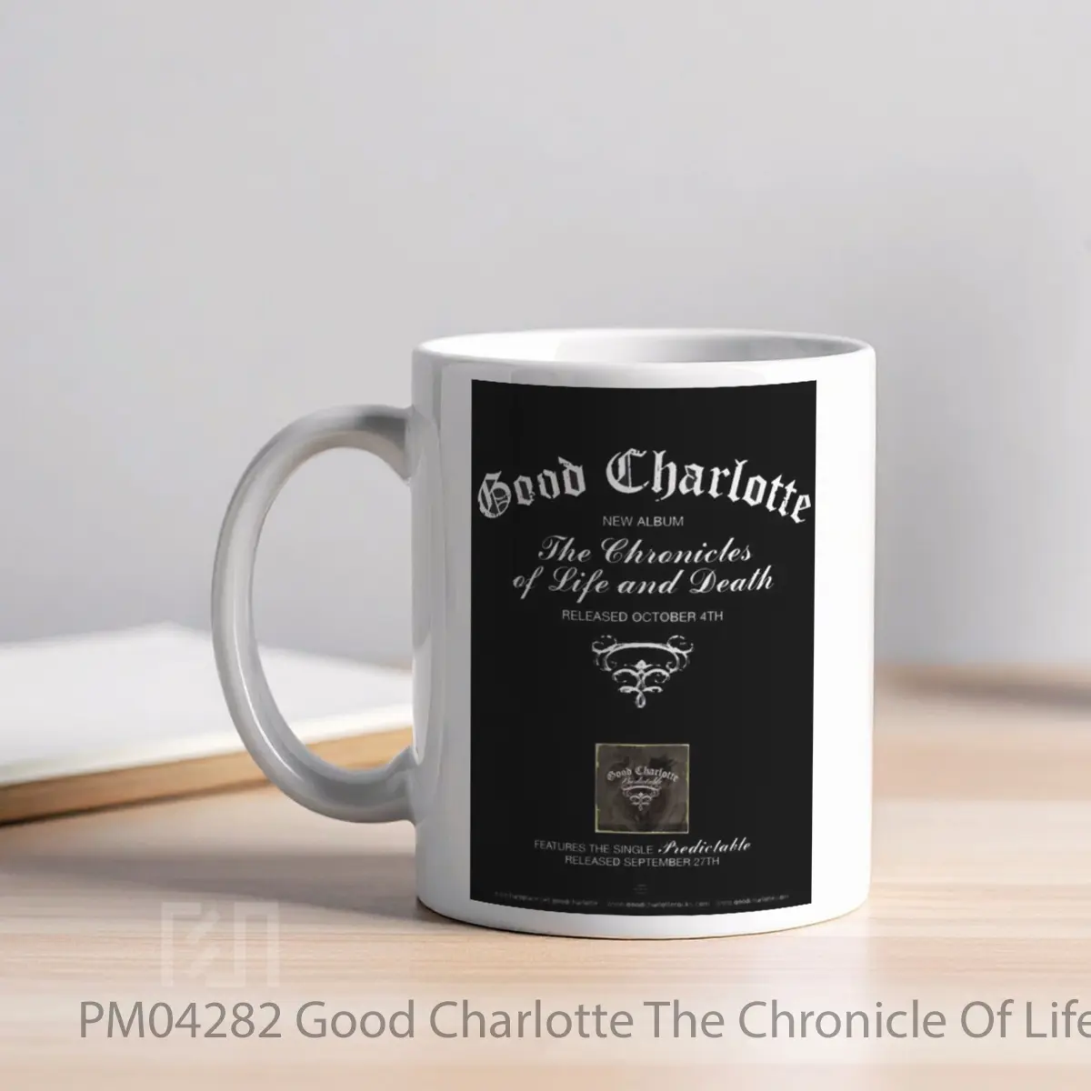 Mug Good Charlotte The Chronicle Of Life Death Poste MPM04282 - All-side / Desain