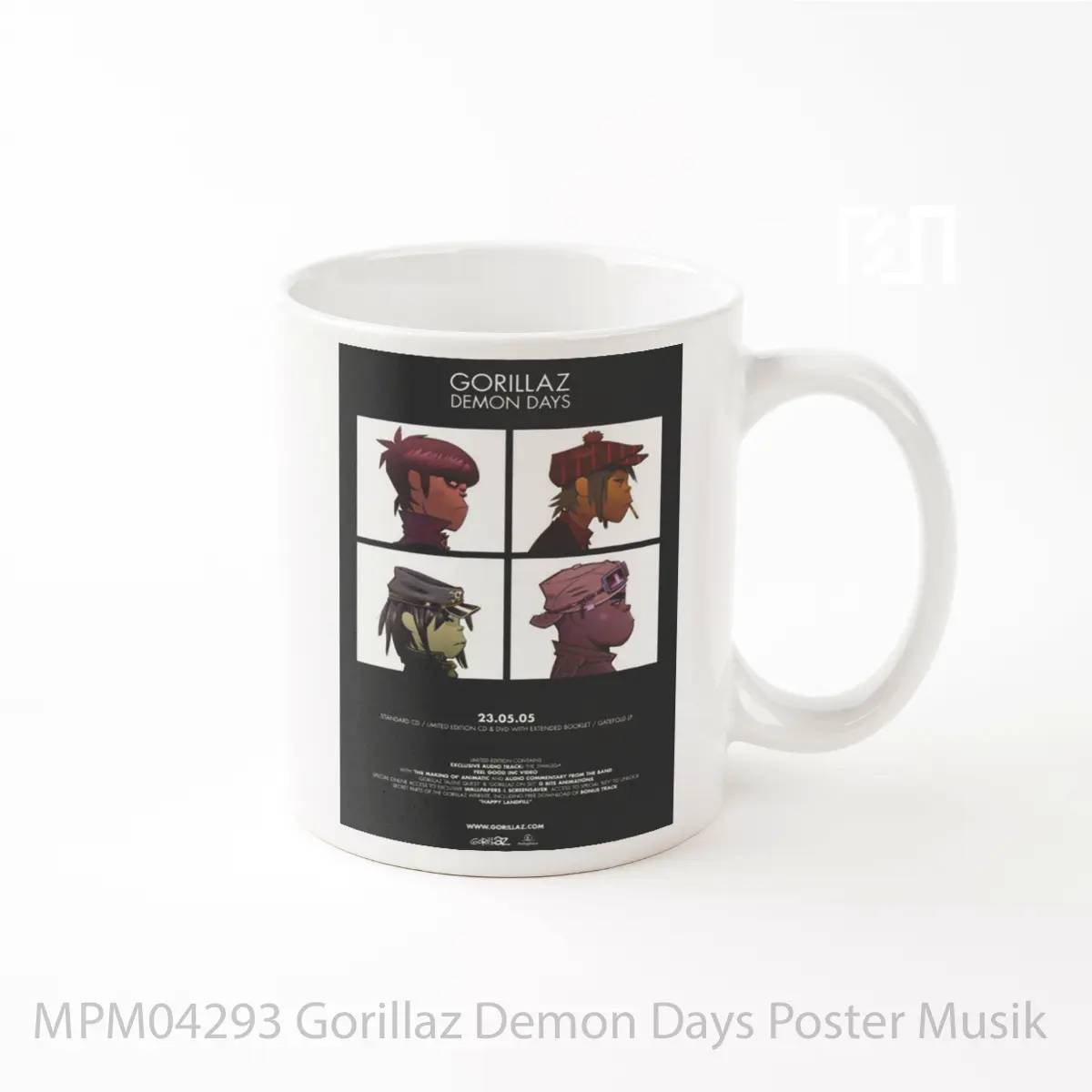 Mug Gorillaz Demon Days MPM04293