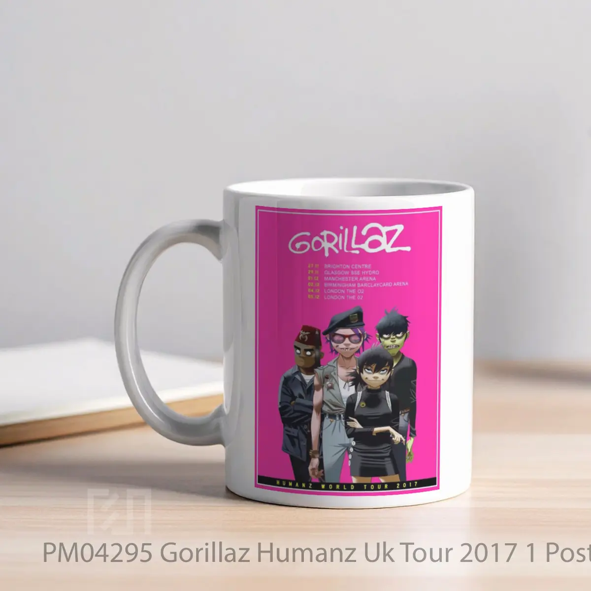 Mug Gorillaz Humanz Uk Tour 2017 1 MPM04295 - All-side / Desain