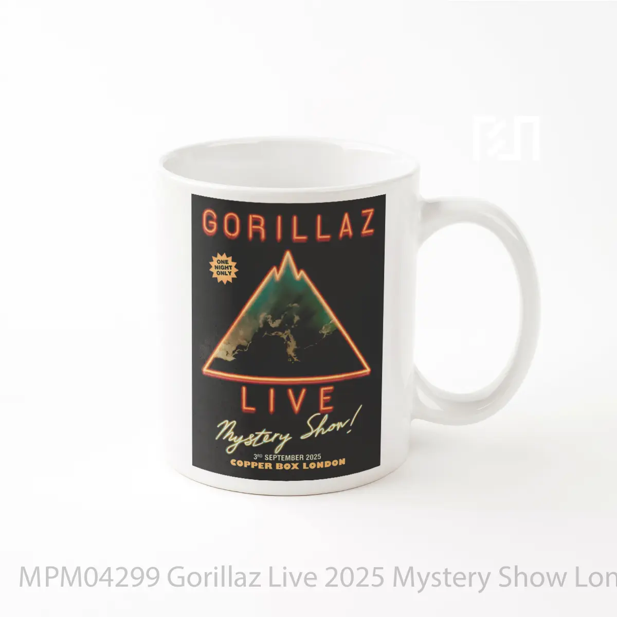 Mug Gorillaz Live 2025 Mystery Show London MPM04299