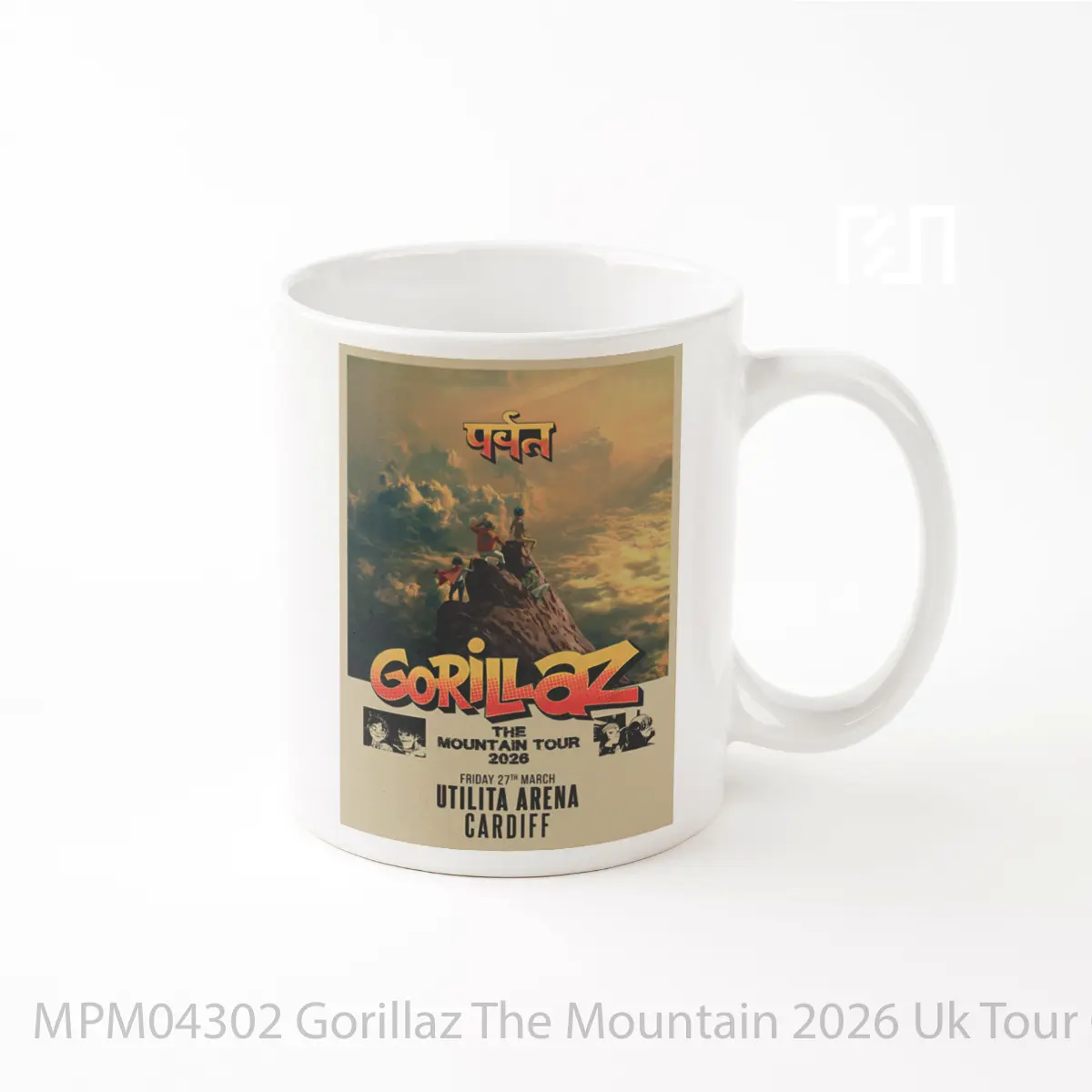 Mug Gorillaz The Mountain 2026 Uk Tour Cardiff Utilita Arena MPM04302