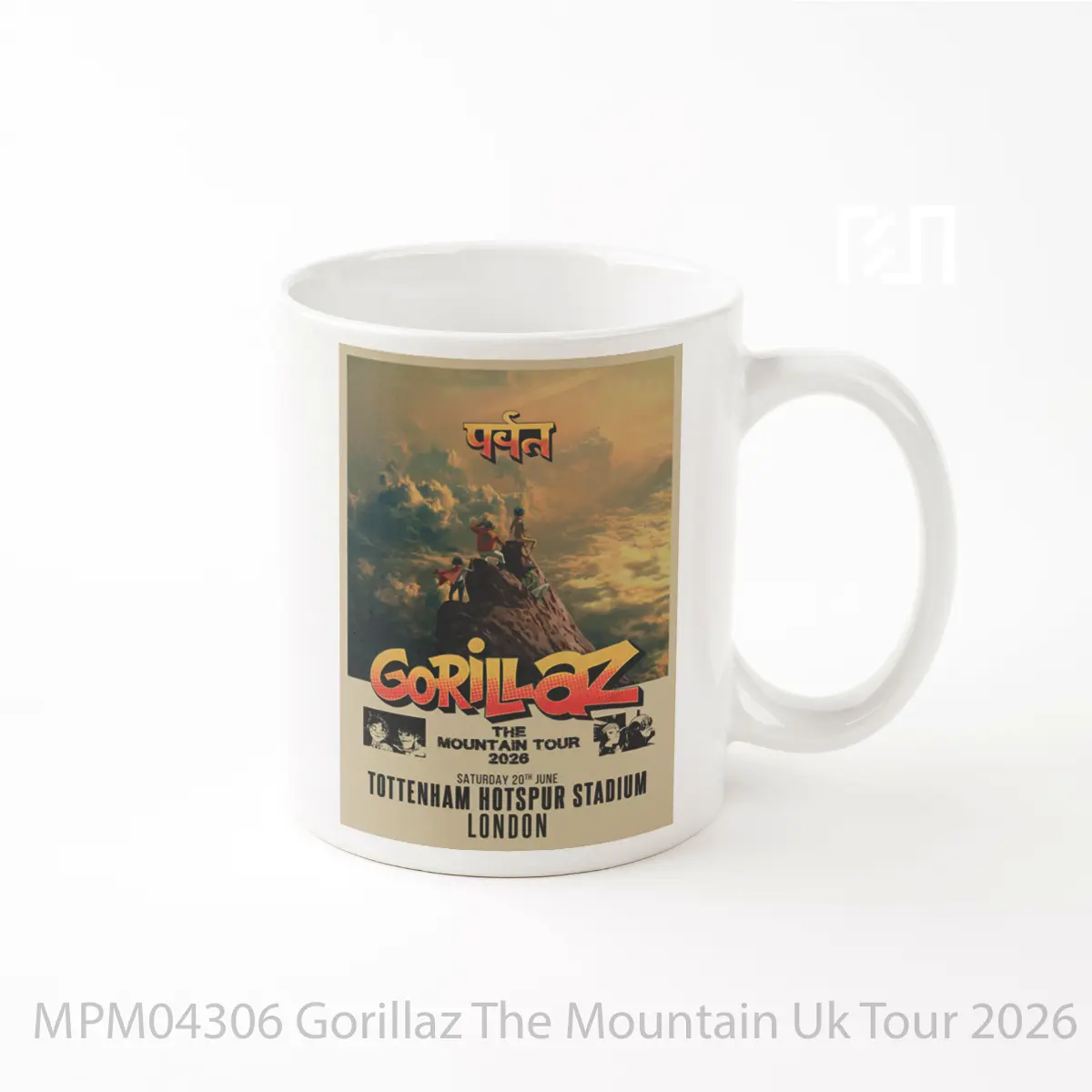 Mug Gorillaz The Mountain Uk Tour 2026 London Tottenham MPM04306