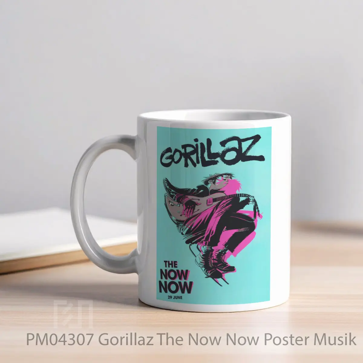Mug Gorillaz The Now Now MPM04307 - All-side / Desain