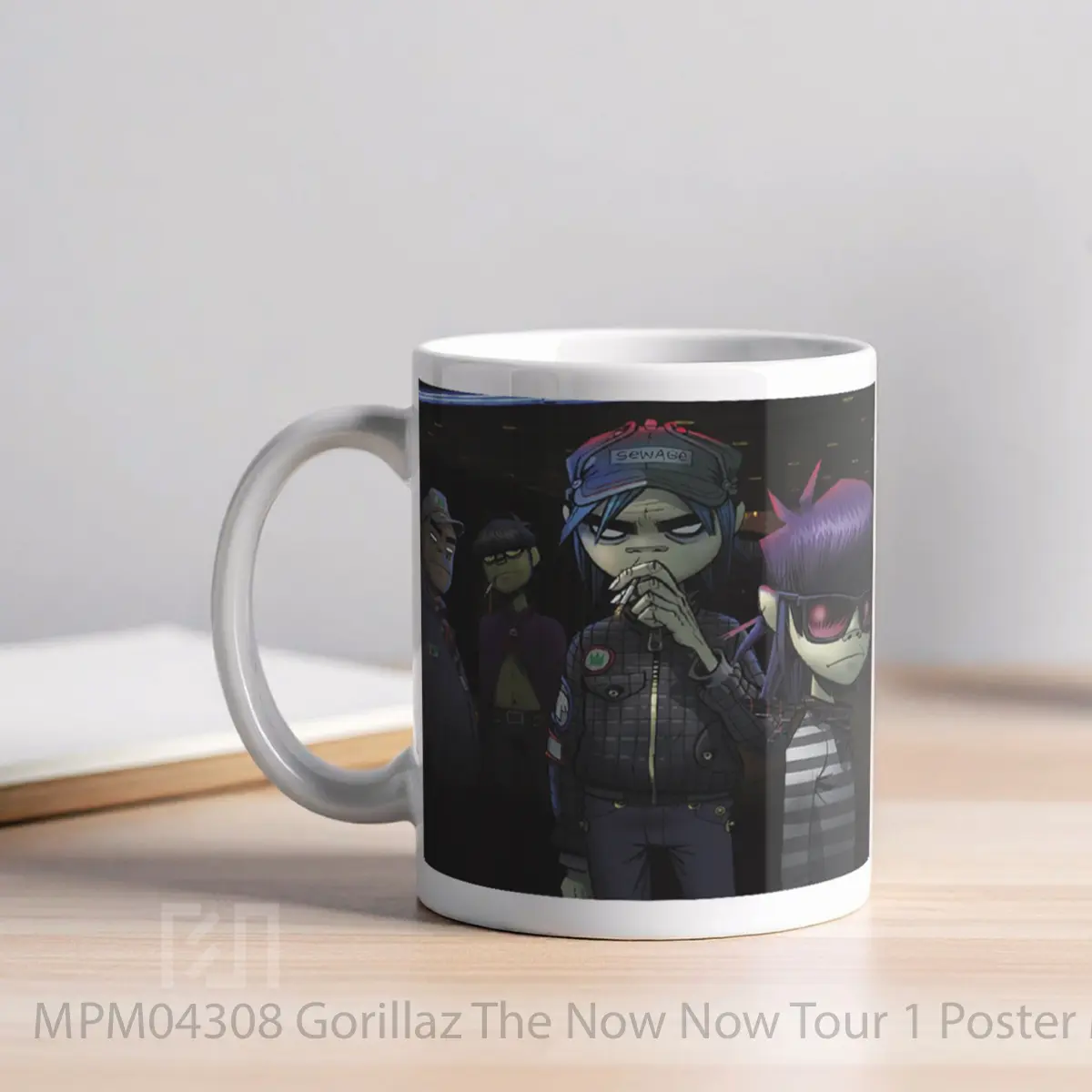 Mug Gorillaz The Now Now Tour 1 MPM04308 - All-side / Desain