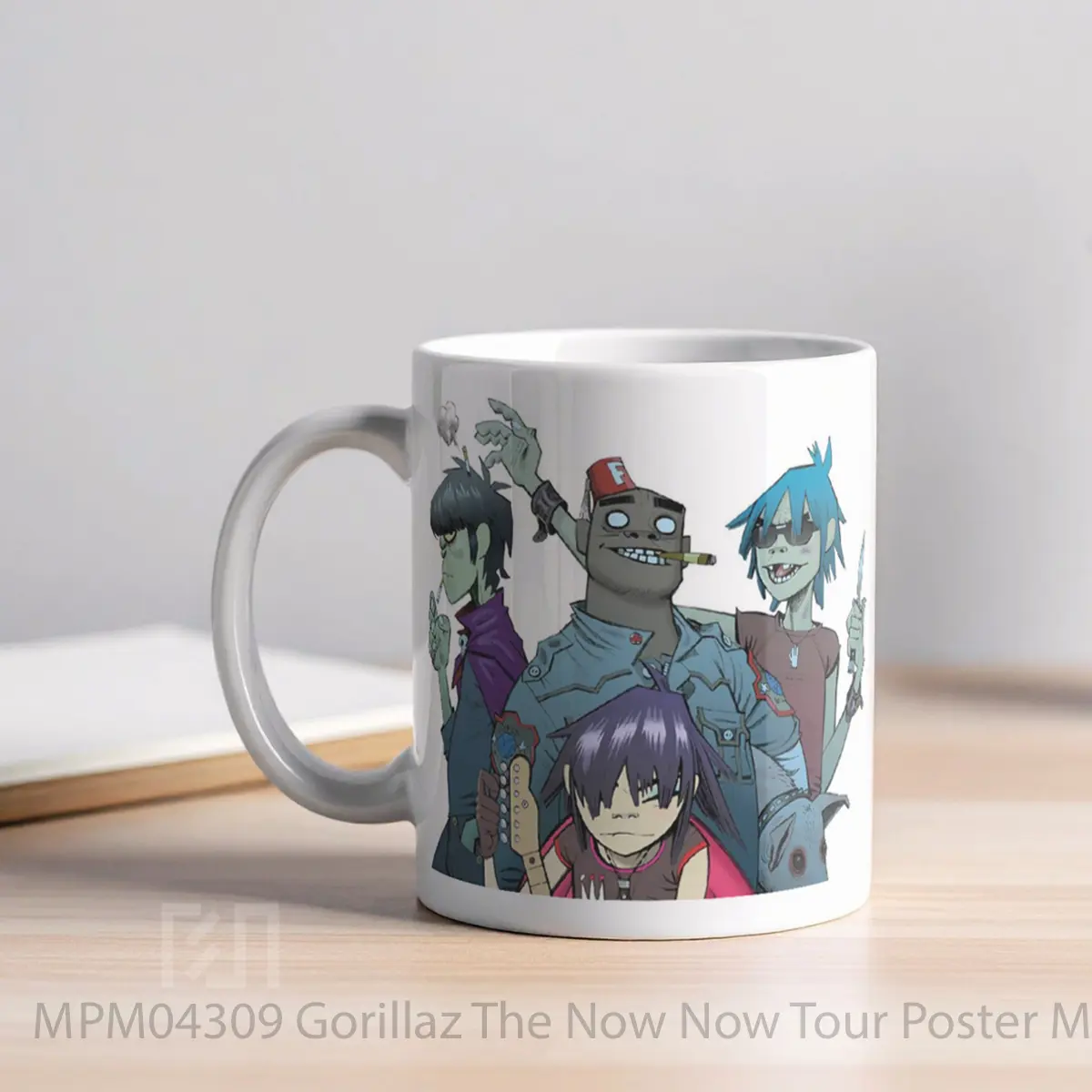 Mug Gorillaz The Now Now Tour MPM04309 - All-side / Desain