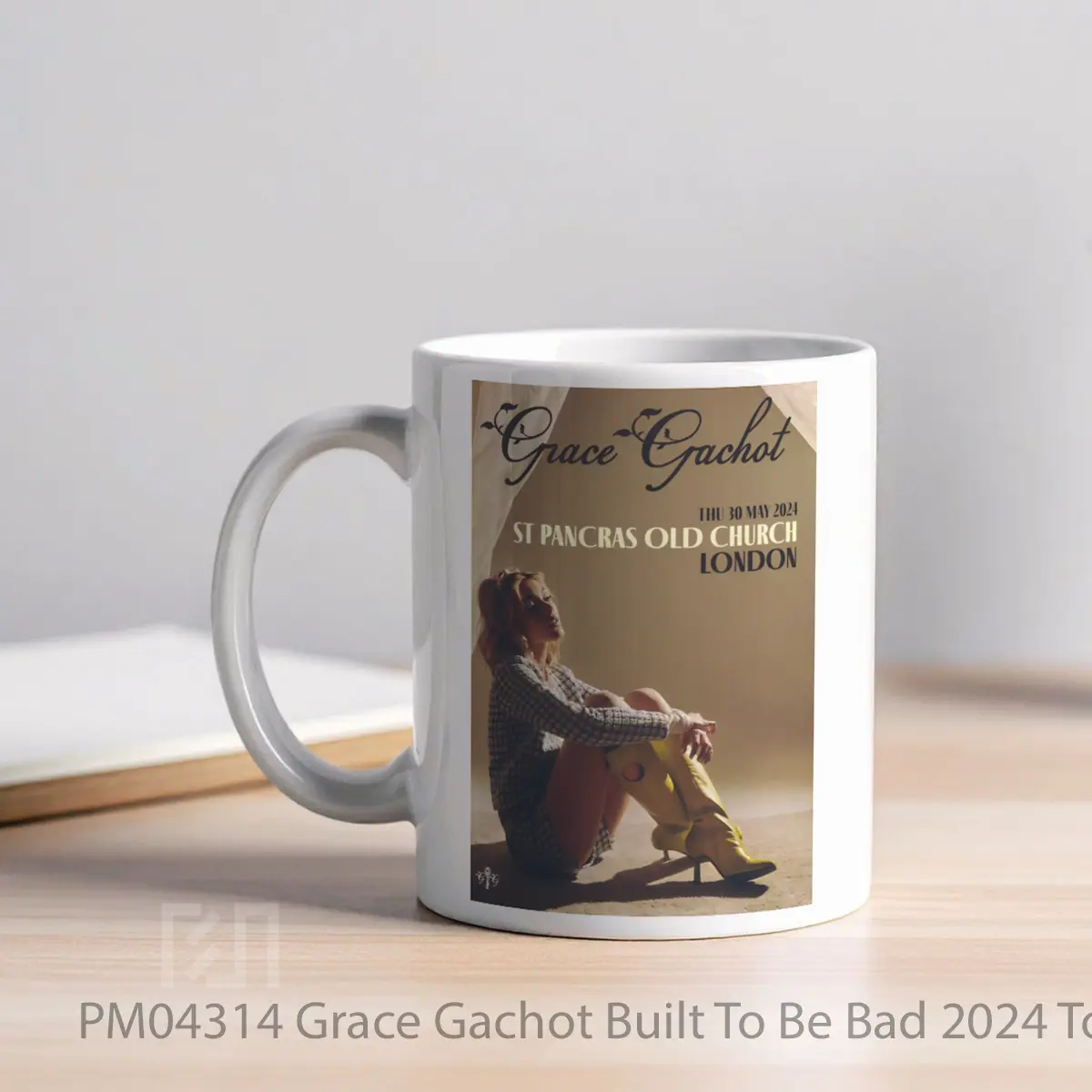 Mug Grace Gachot Built To Be Bad 2024 Tour MPM04314 - All-side / Desain