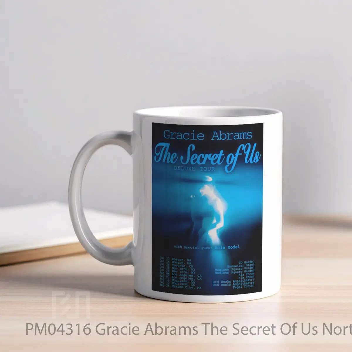 Mug Gracie Abrams The Secret Of Us North America Tour 2025 MPM04316 - All-side / Desain