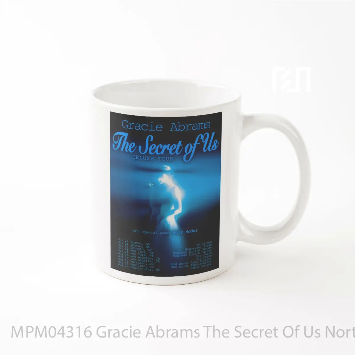 Mug Gracie Abrams The Secret Of Us North America Tour 2025 MPM04316