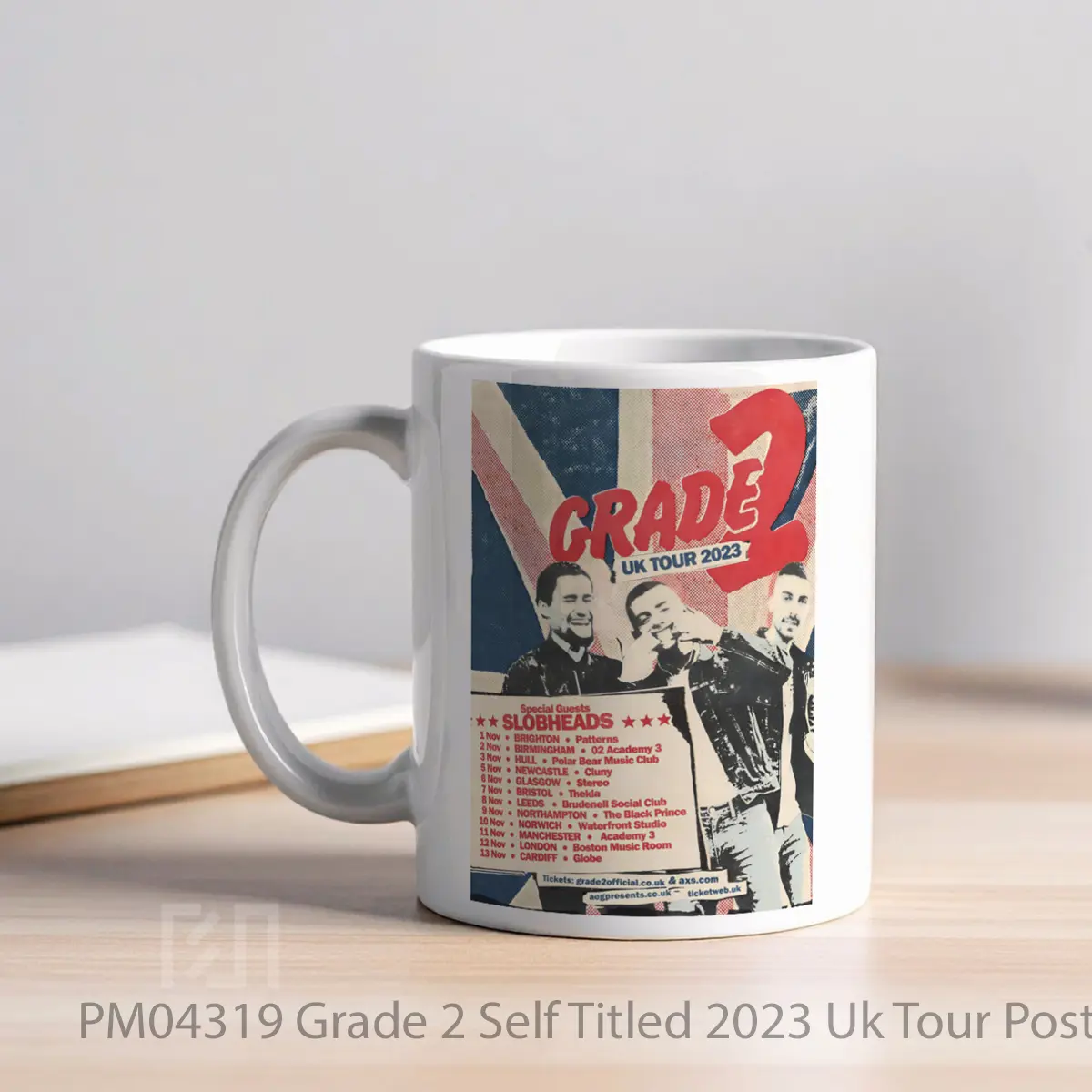 Mug Grade 2 Self Titled 2023 Uk Tour MPM04319 - All-side / Desain