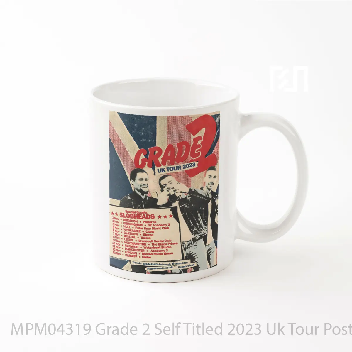 Mug Grade 2 Self Titled 2023 Uk Tour MPM04319