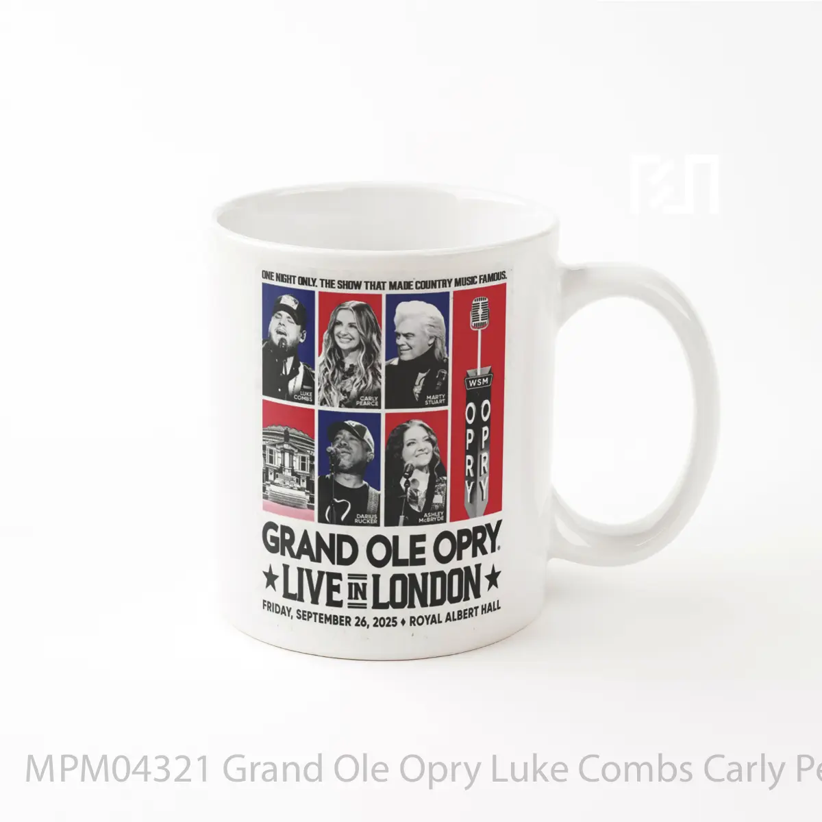 Mug Grand Ole Opry Luke Combs Carly Pearce Marty Stuart MPM04321