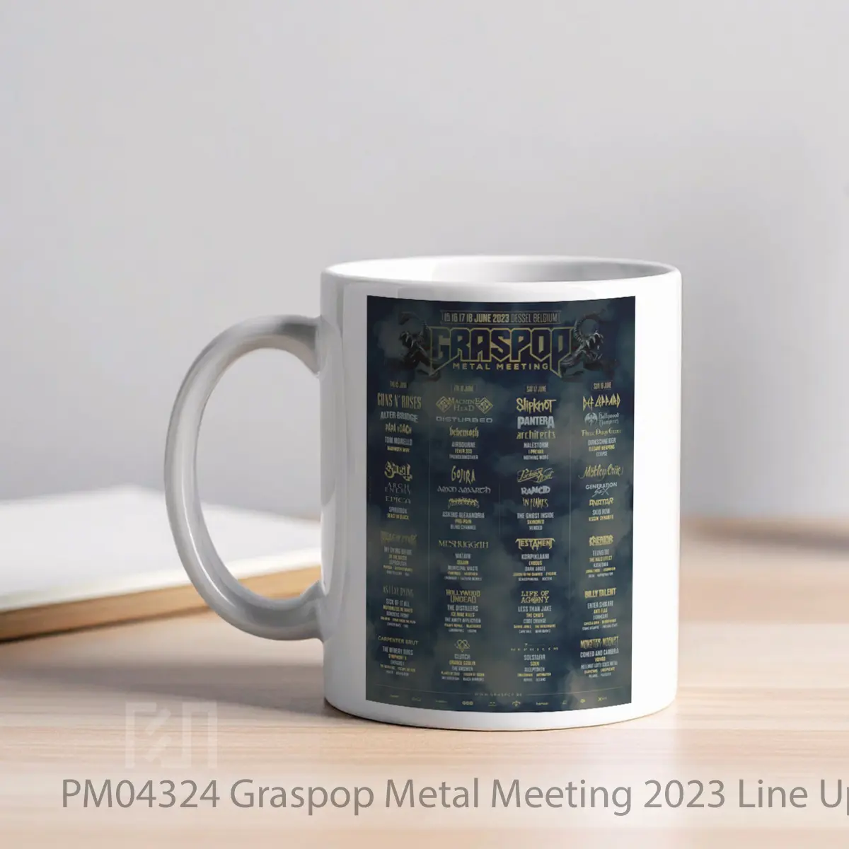 Mug Graspop Metal Meeting 2023 Line Up MPM04324 - All-side / Desain