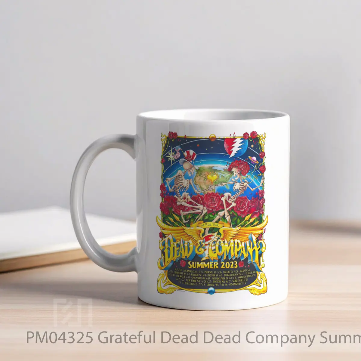 Mug Grateful Dead Dead Company Summer North American Tour 2023 MPM04325 - All-side / Desain