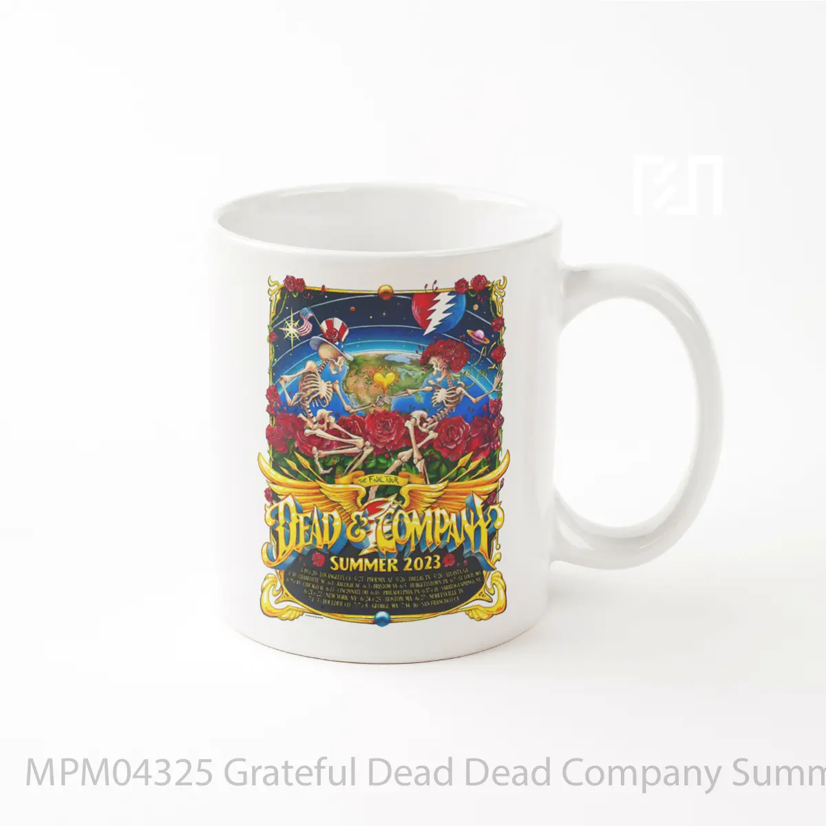 Mug Grateful Dead Dead Company Summer North American Tour 2023 MPM04325