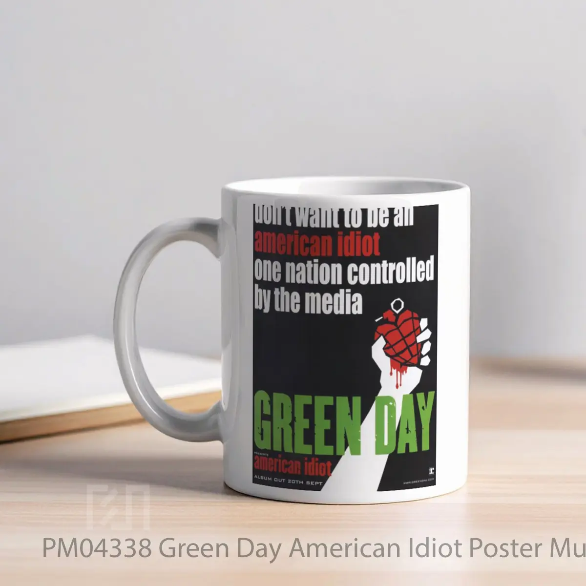 Mug Green Day American Idiot MPM04338 - All-side / Desain