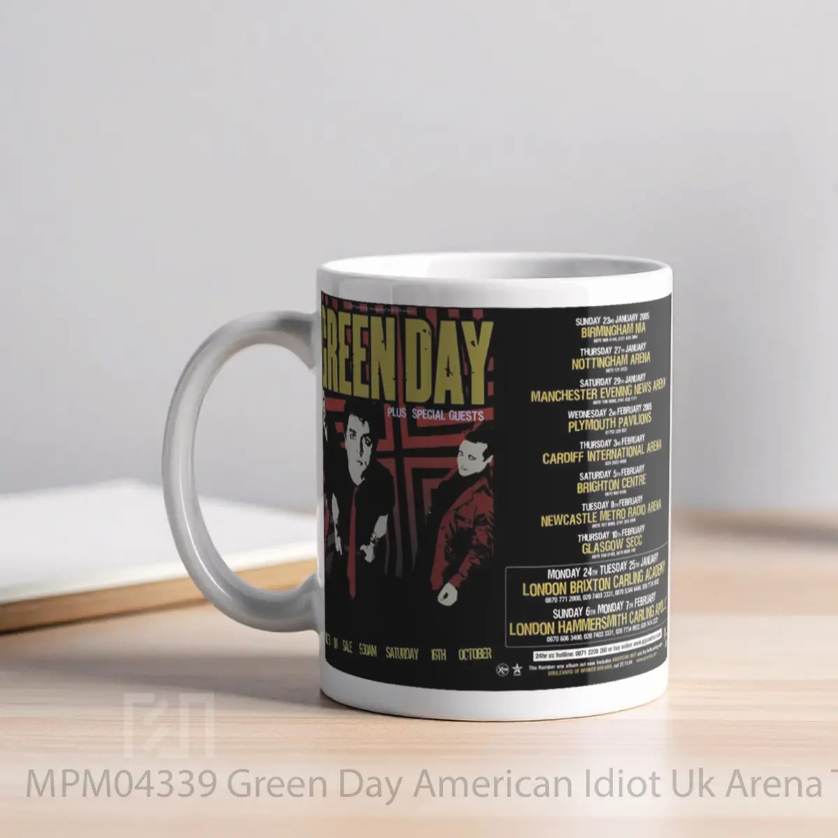 Mug Green Day American Idiot Uk Arena Tour 2005 MPM04339 - All-side / Desain