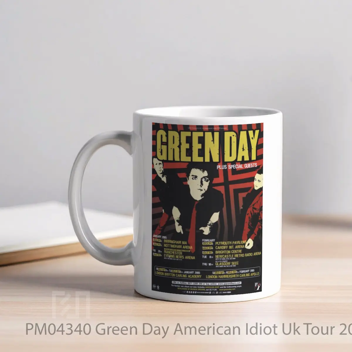 Mug Green Day American Idiot Uk Tour 2005 MPM04340 - All-side / Desain