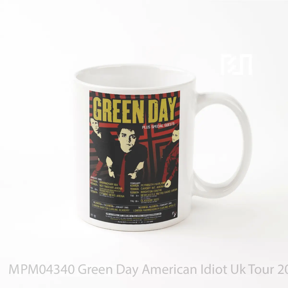 Mug Green Day American Idiot Uk Tour 2005 MPM04340