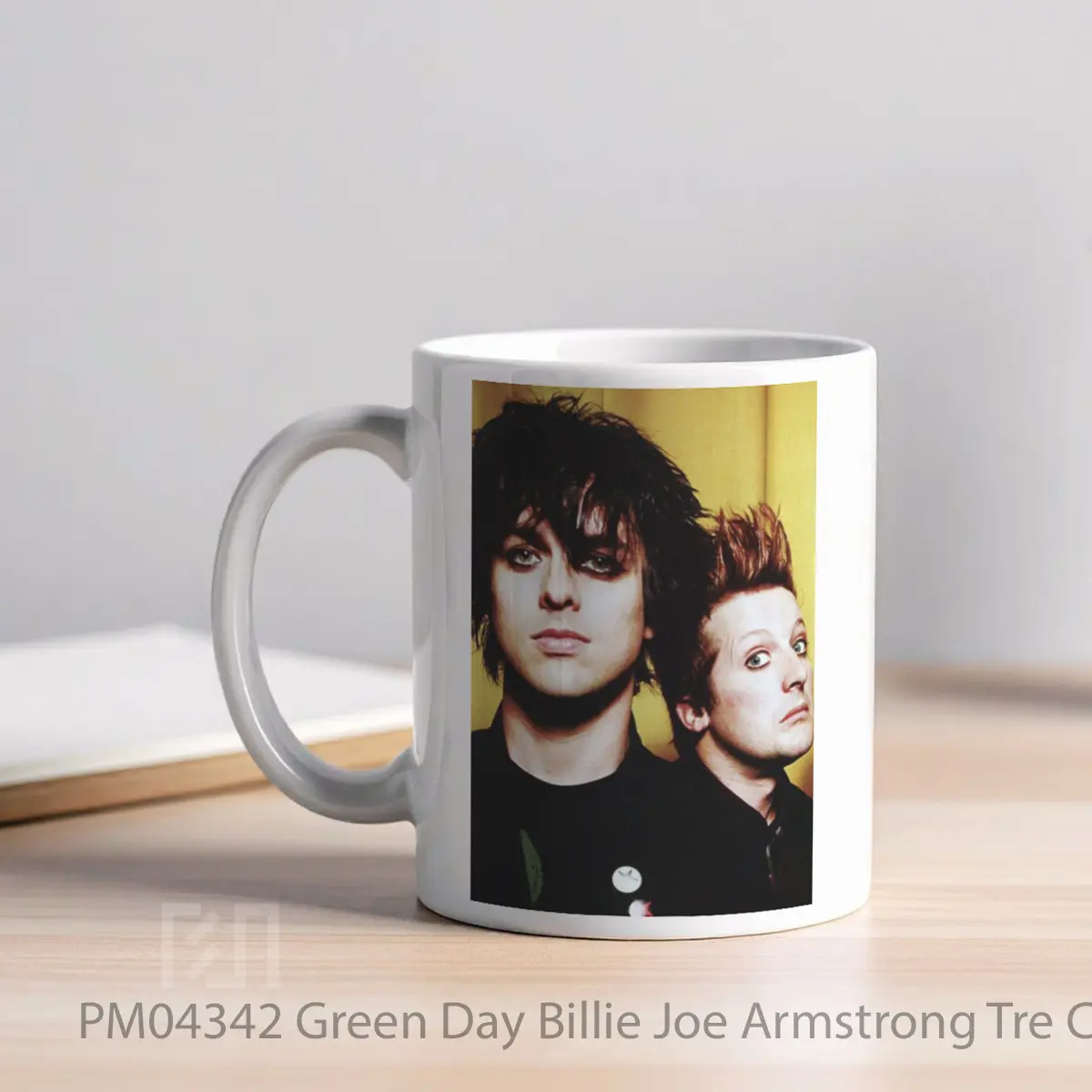 Mug Green Day Billie Joe Armstrong Tre Cool MPM04342 - All-side / Desain