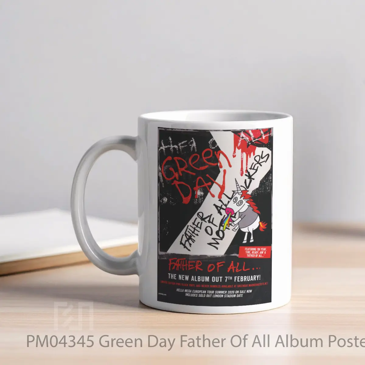 Mug Green Day Father Of All Album MPM04345 - All-side / Desain