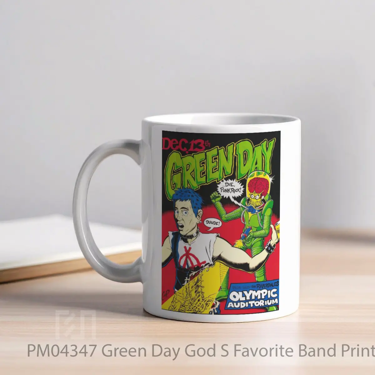 Mug Green Day God S Favorite Band Print 1 MPM04347 - All-side / Desain