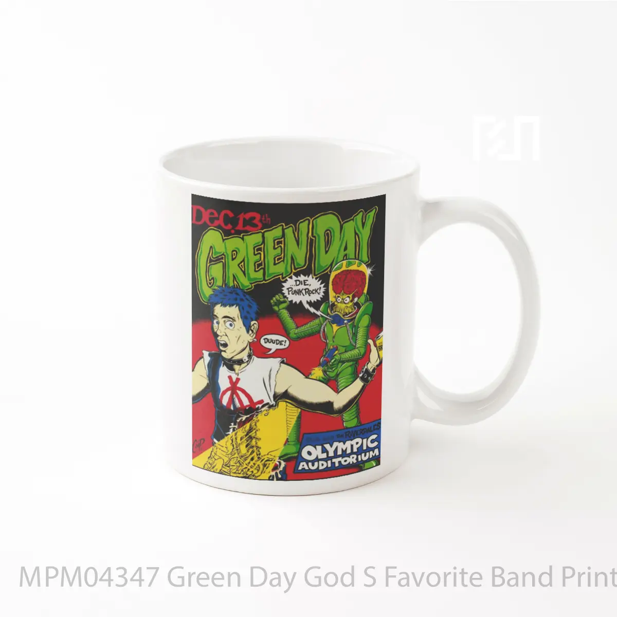 Mug Green Day God S Favorite Band Print 1 MPM04347