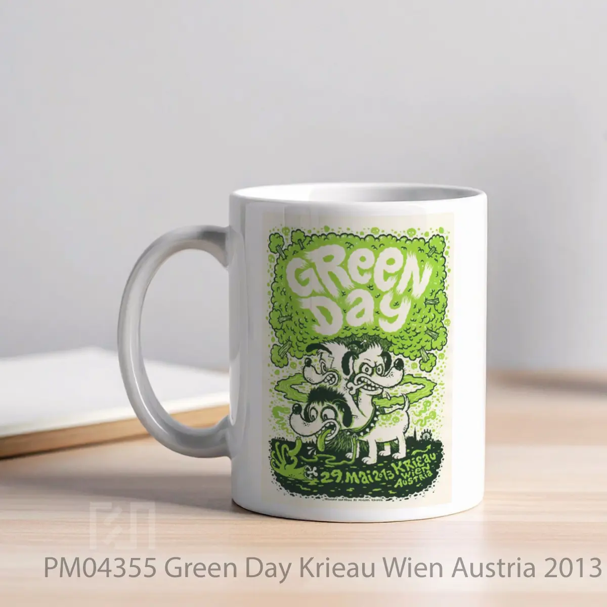Mug Green Day Krieau Wien Austria 2013 MPM04355 - All-side / Desain