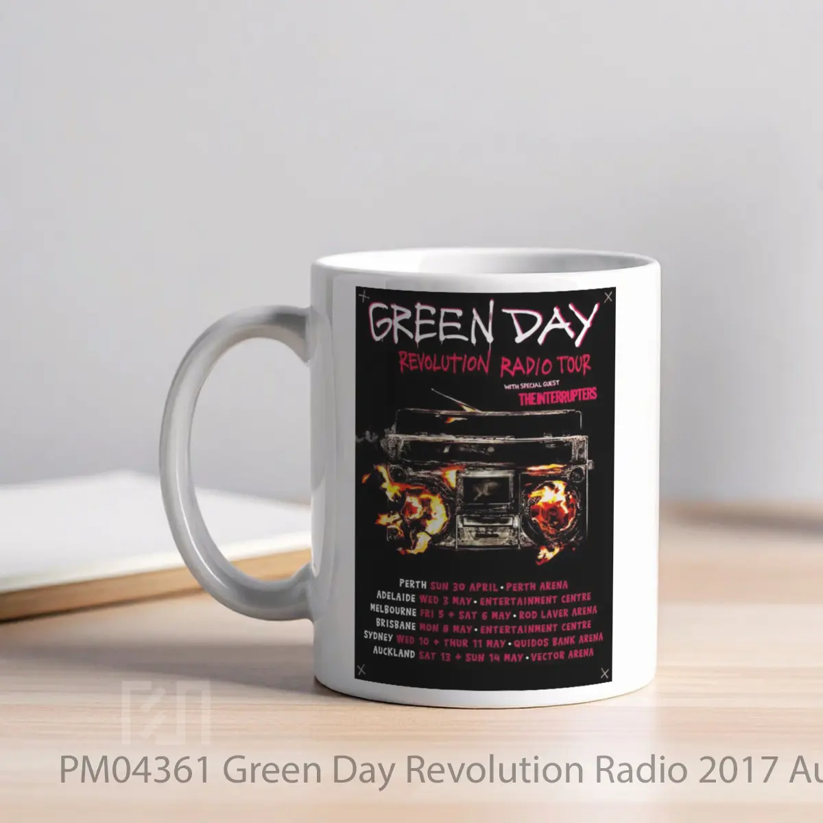 Mug Green Day Revolution Radio 2017 Australia New Zealand Tour MPM04361 - All-side / Desain
