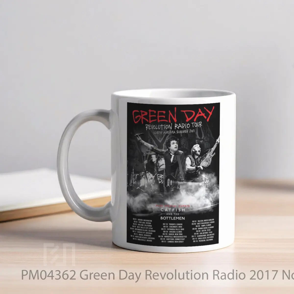 Mug Green Day Revolution Radio 2017 North America Summ MPM04362 - All-side / Desain