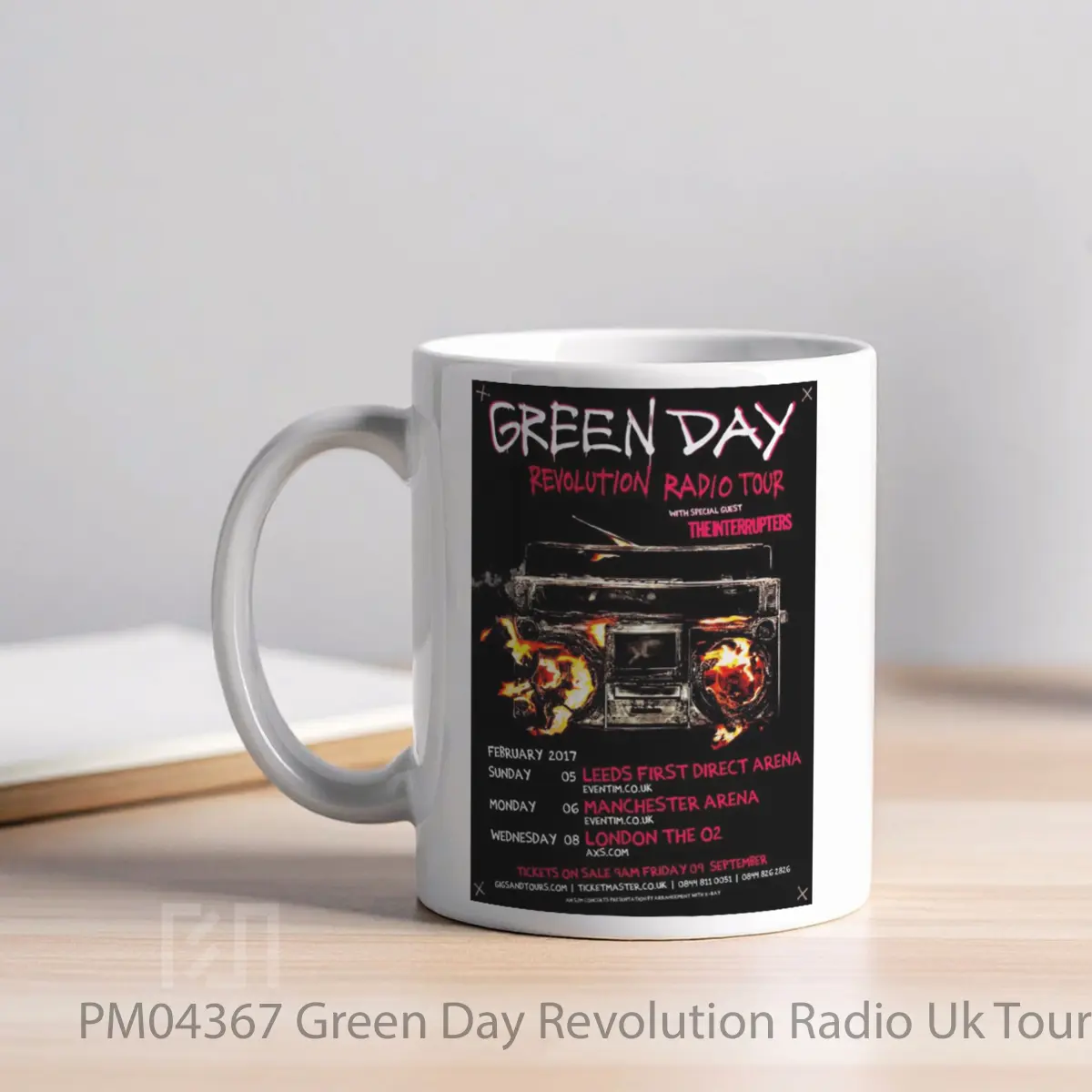Mug Green Day Revolution Radio Uk Tour 2017 MPM04367 - All-side / Desain