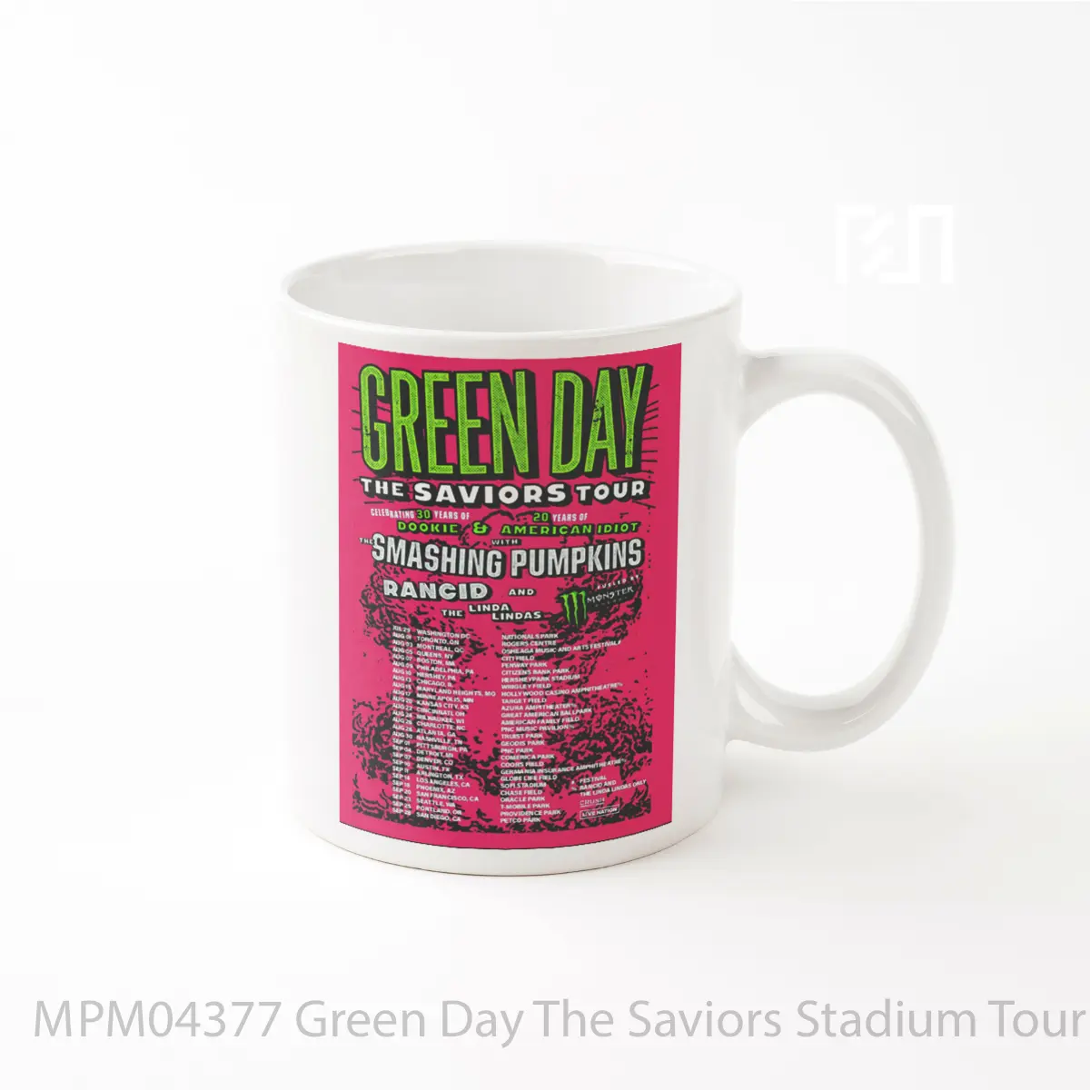 Mug Green Day The Saviors Stadium Tour North America 2024 MPM04377