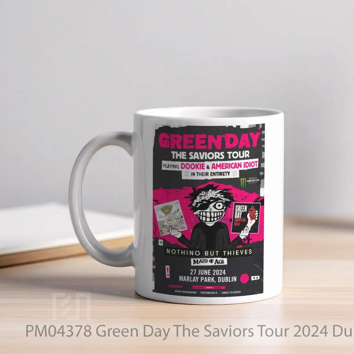 Mug Green Day The Saviors Tour 2024 Dublin Marlay Park MPM04378 - All-side / Desain