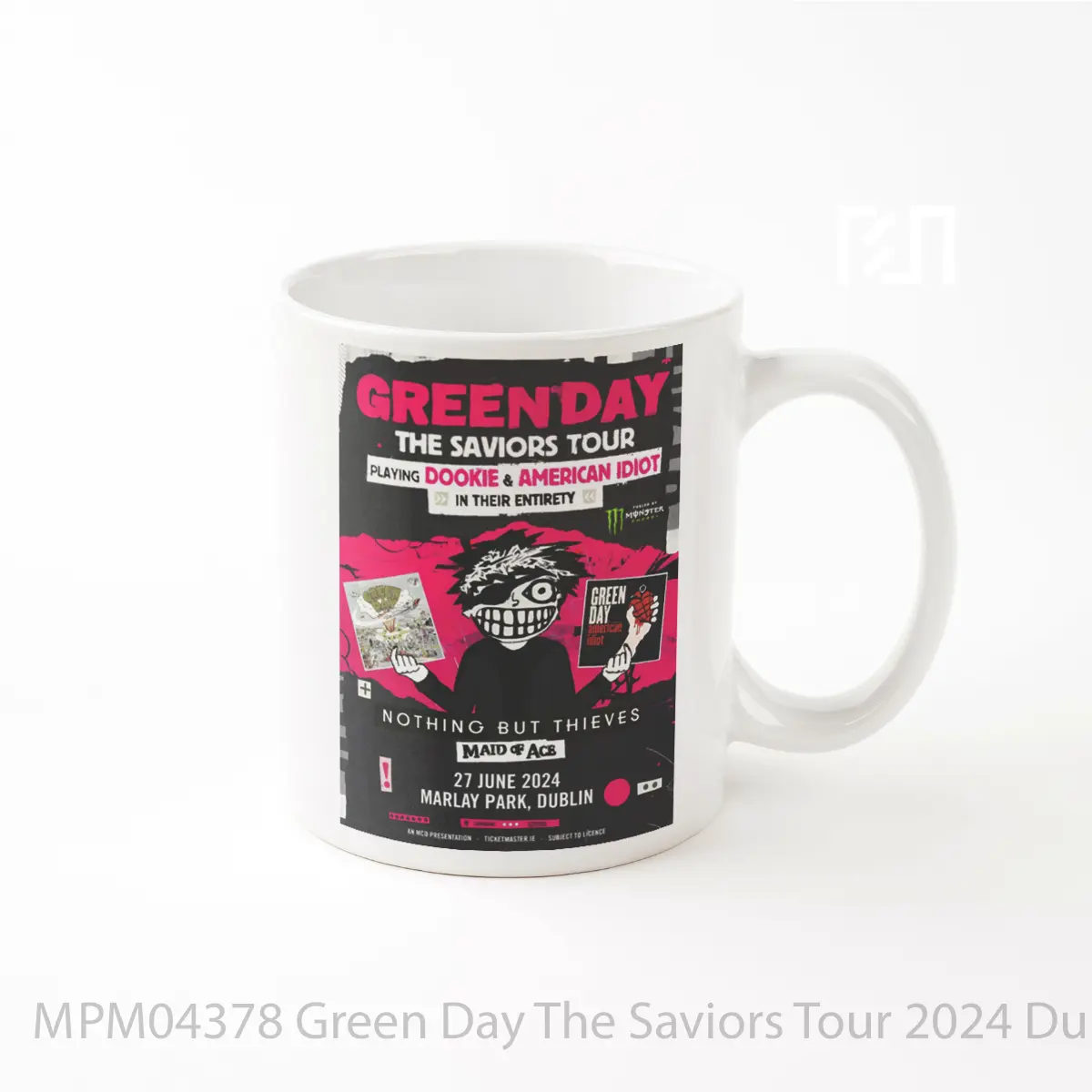Mug Green Day The Saviors Tour 2024 Dublin Marlay Park MPM04378