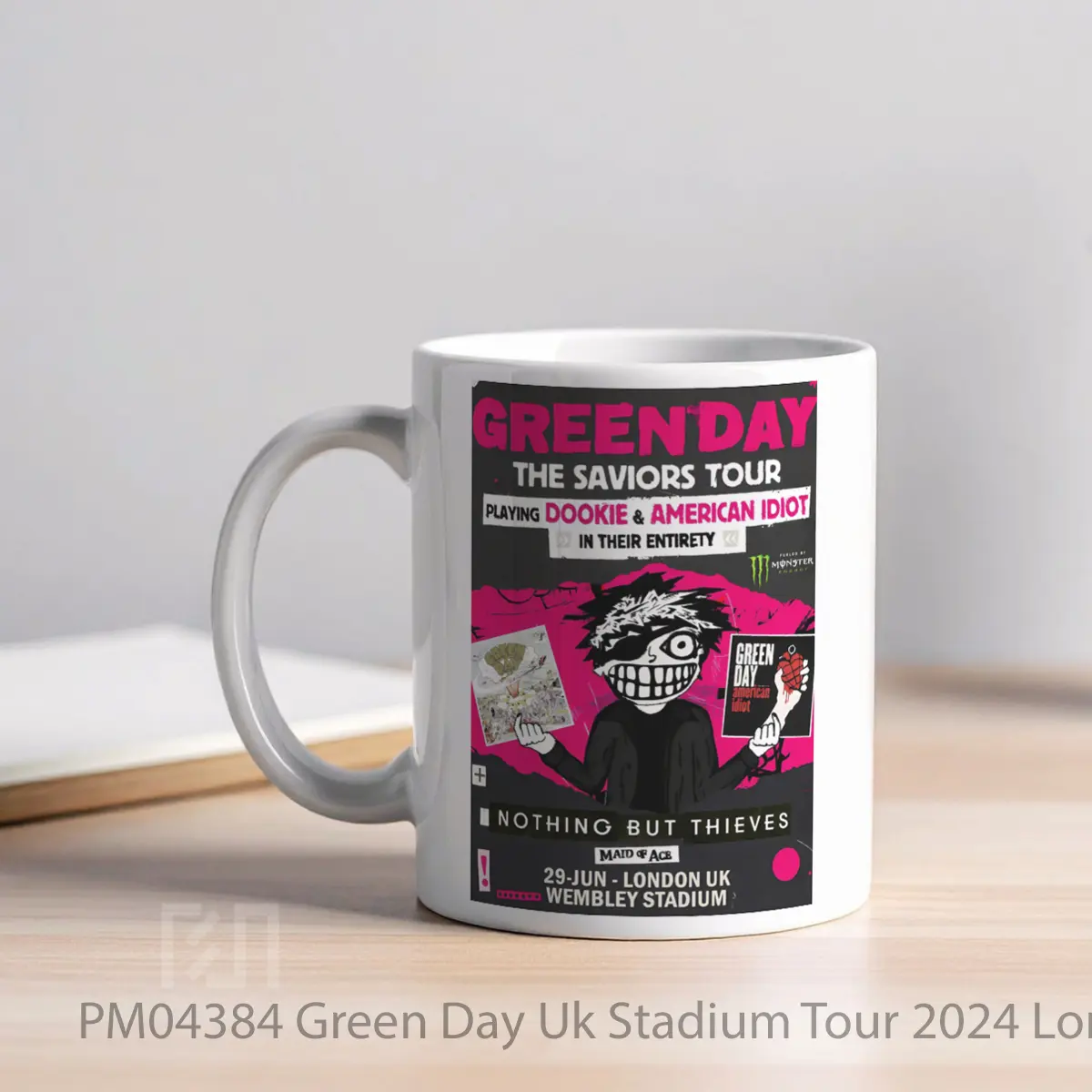 Mug Green Day Uk Stadium Tour 2024 London MPM04384 - All-side / Desain