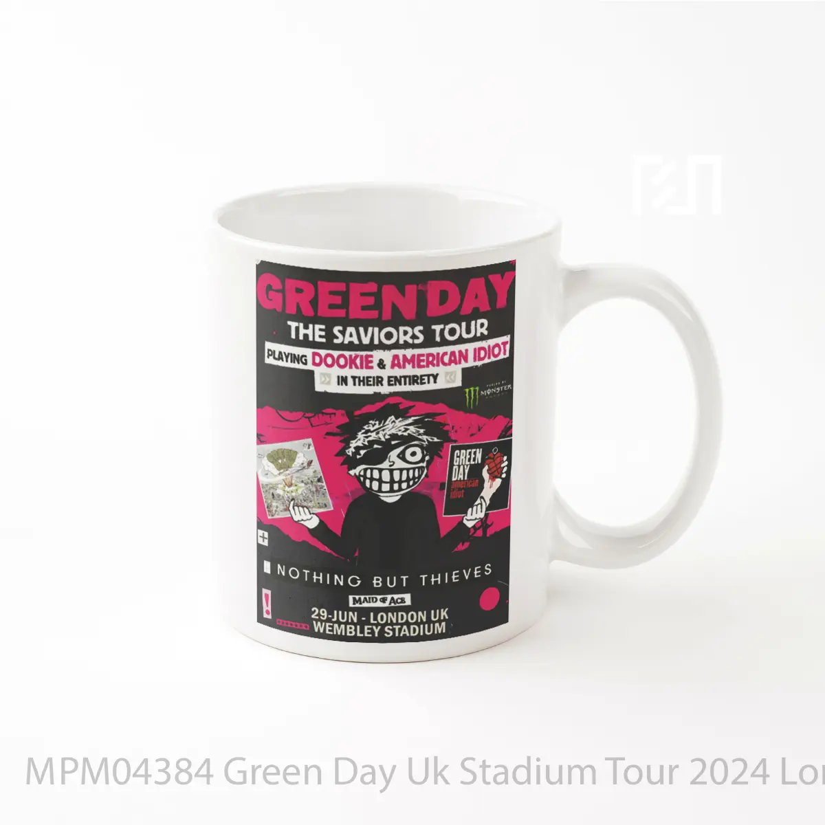 Mug Green Day Uk Stadium Tour 2024 London MPM04384