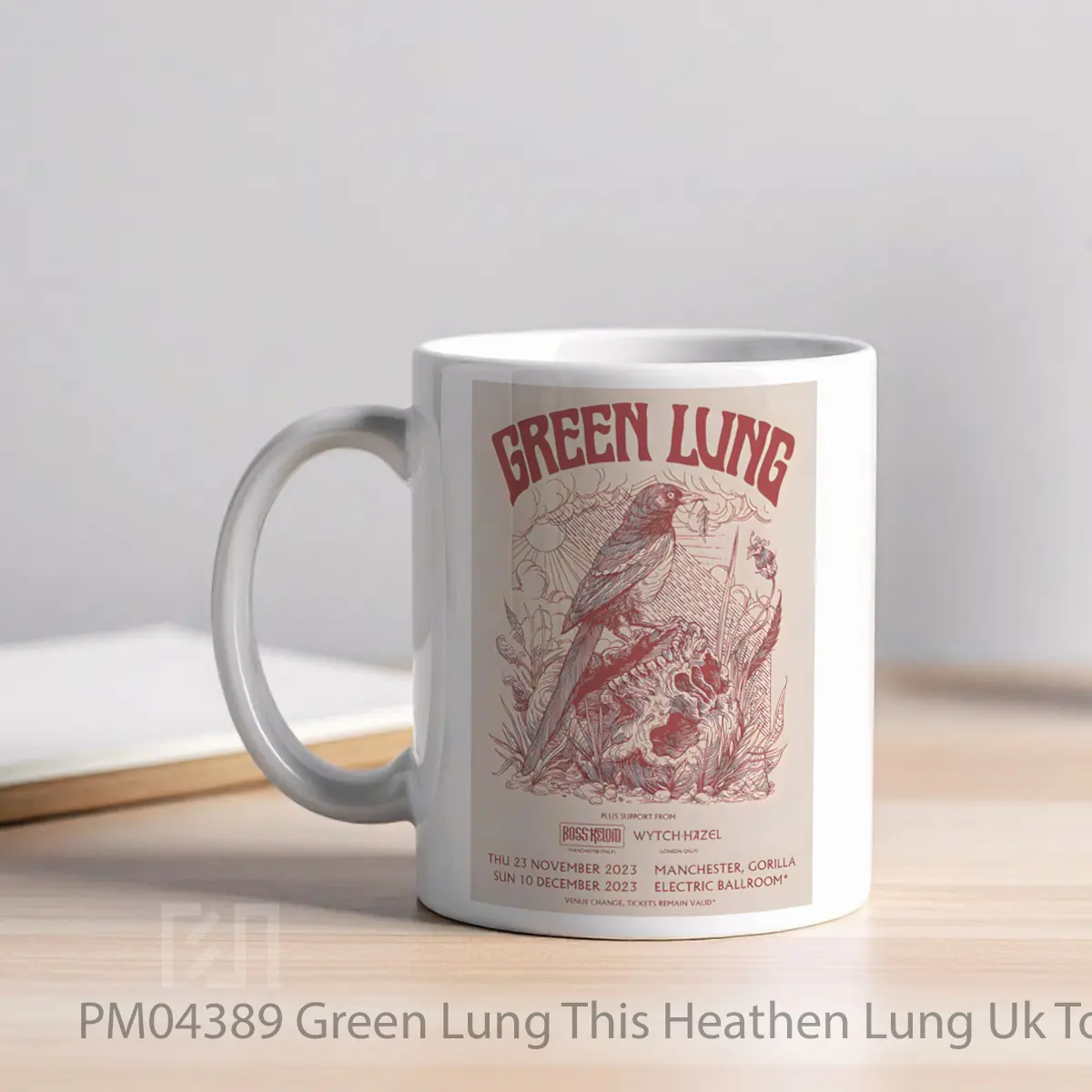 Mug Green Lung This Heathen Lung Uk Tour 2023 MPM04389 - All-side / Desain