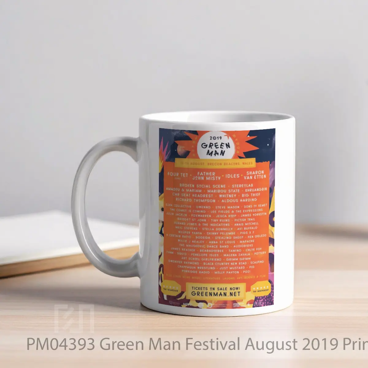 Mug Green Man Festival August 2019 Print MPM04393 - All-side / Desain