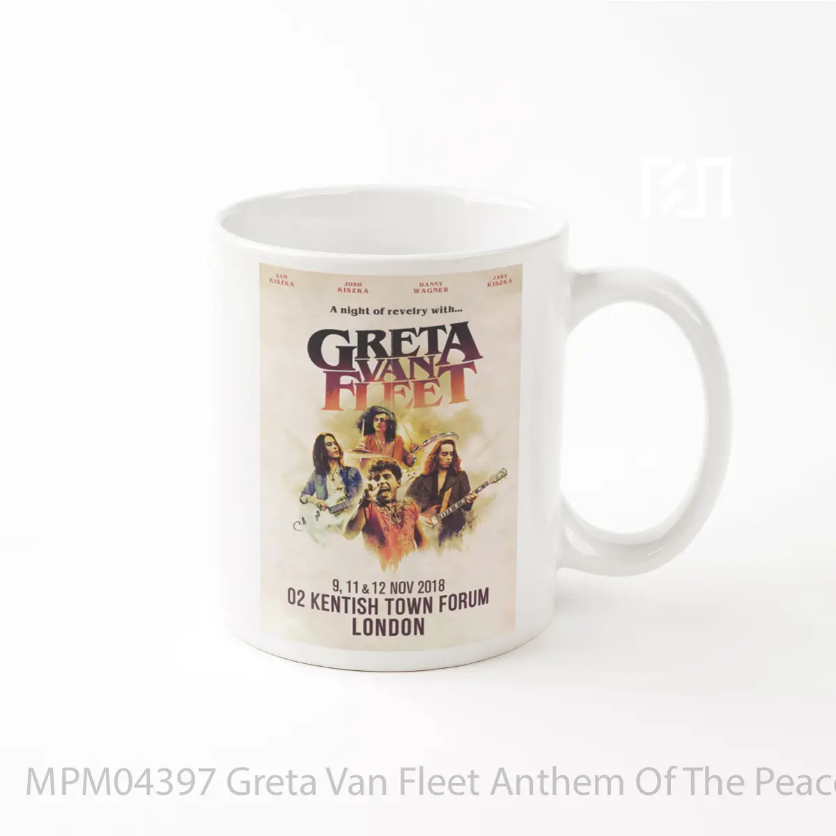 Mug Greta Van Fleet Anthem Of The Peaceful Army 2018 U MPM04397