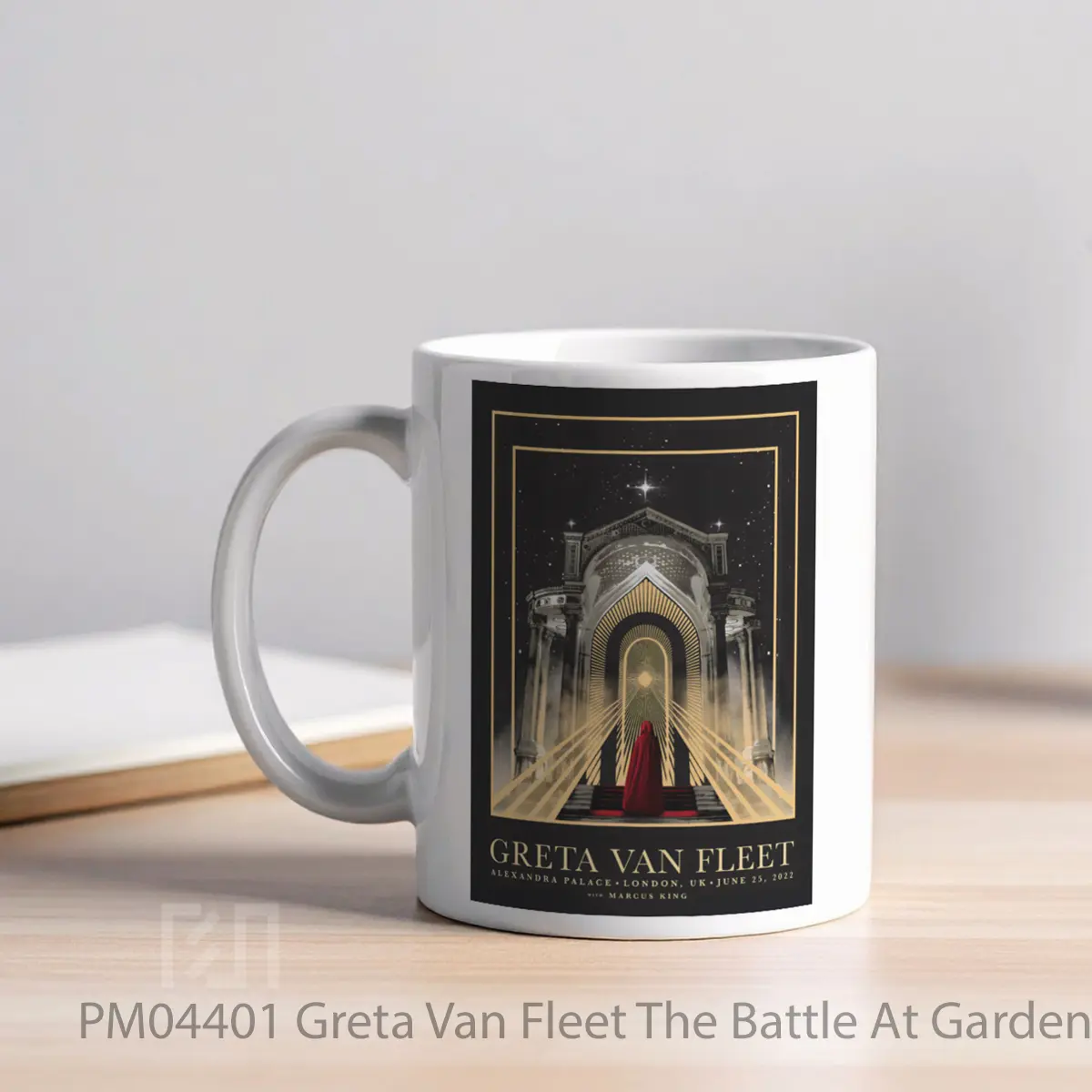 Mug Greta Van Fleet The Battle At Gardens Gate 2022 U 1 MPM04401 - All-side / Desain