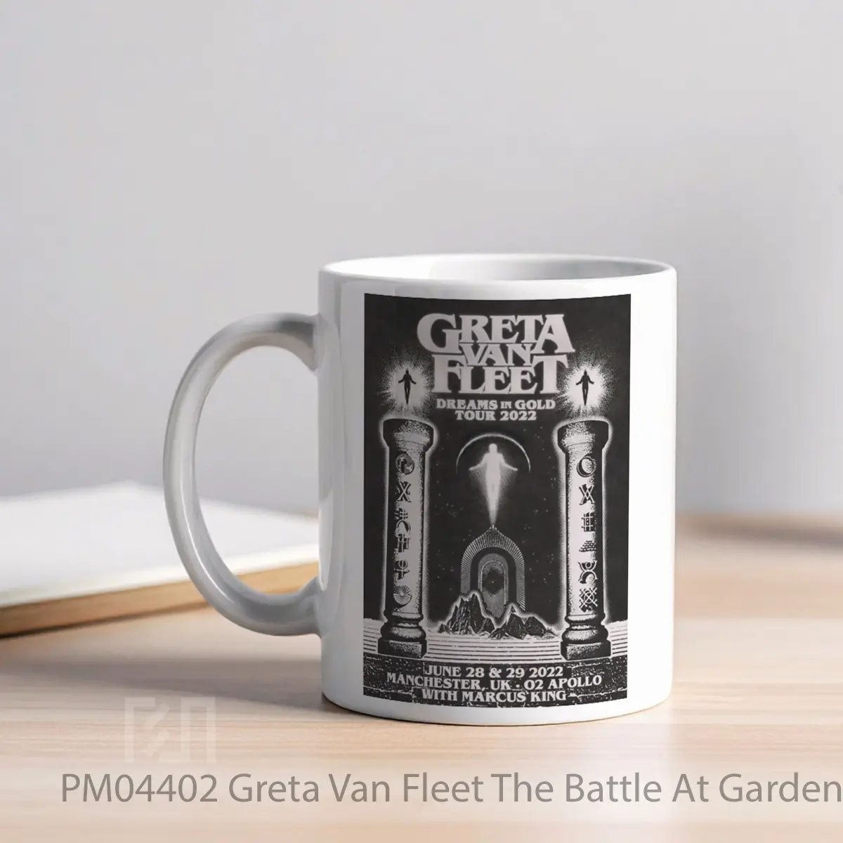 Mug Greta Van Fleet The Battle At Gardens Gate 2022 U 2 MPM04402 - All-side / Desain