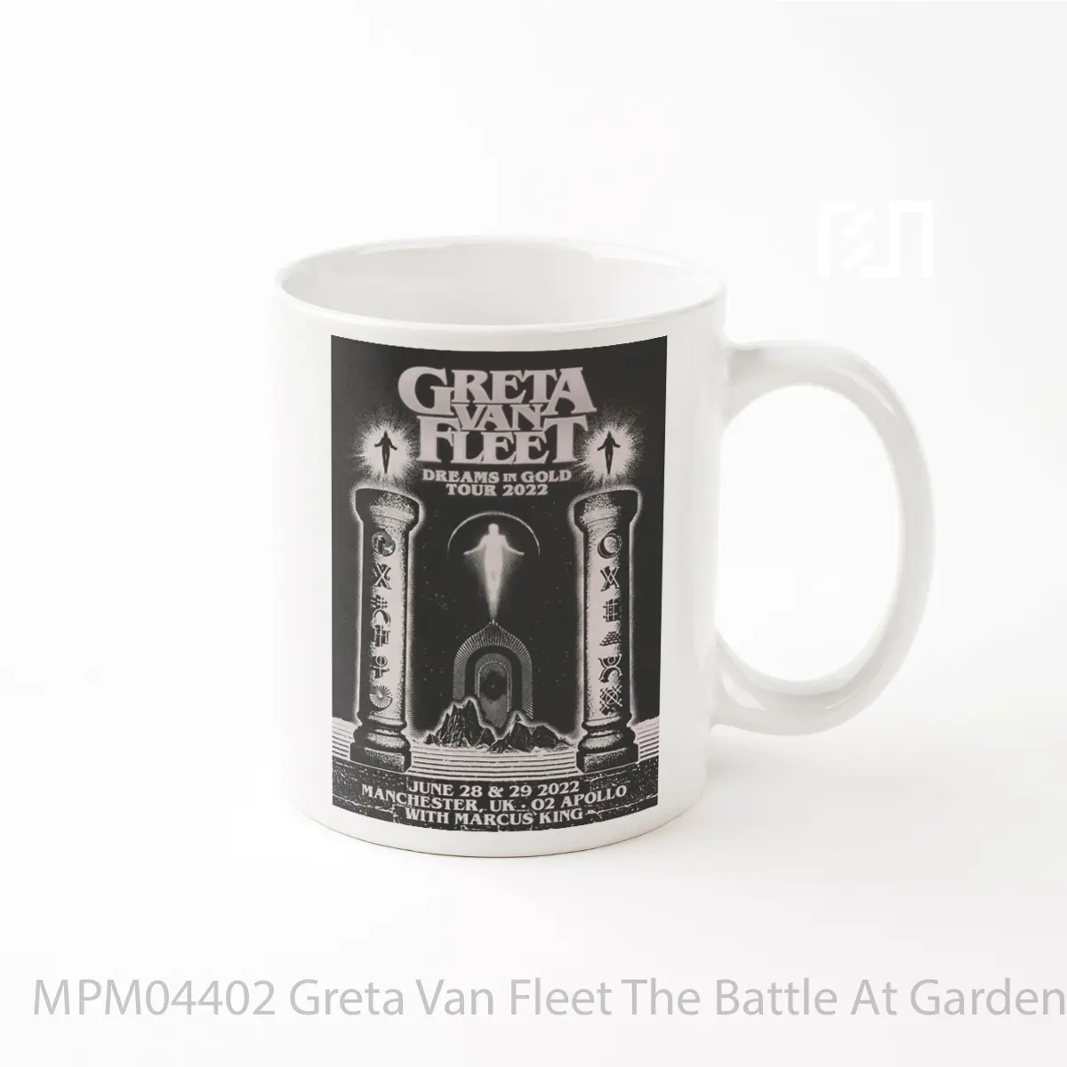 Mug Greta Van Fleet The Battle At Gardens Gate 2022 U 2 MPM04402