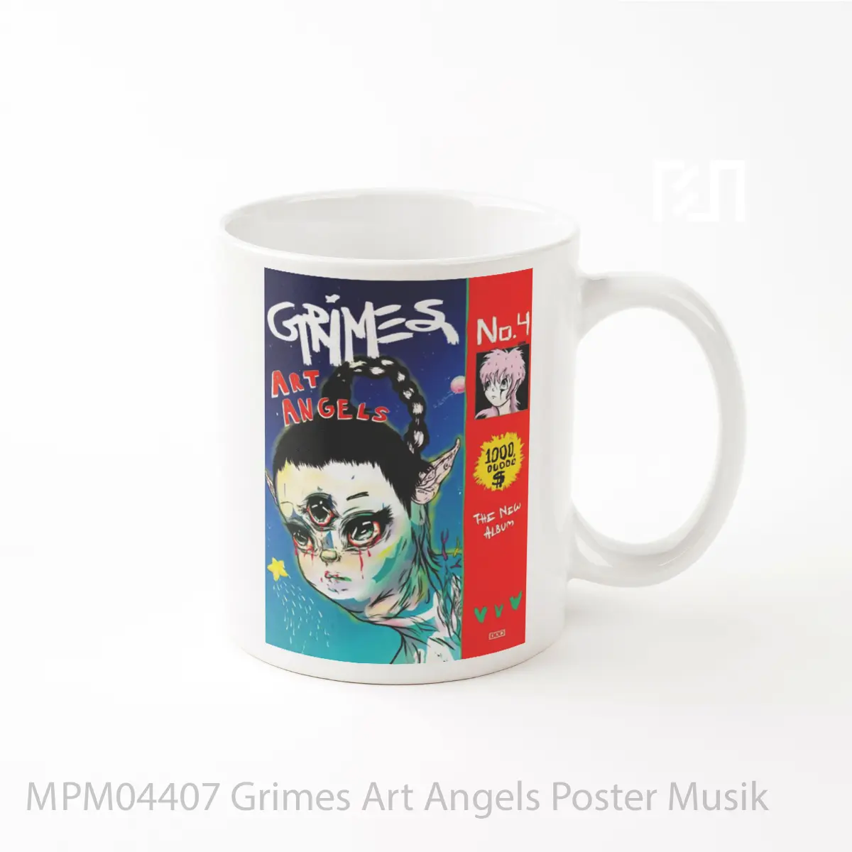 Mug Grimes Art Angels MPM04407