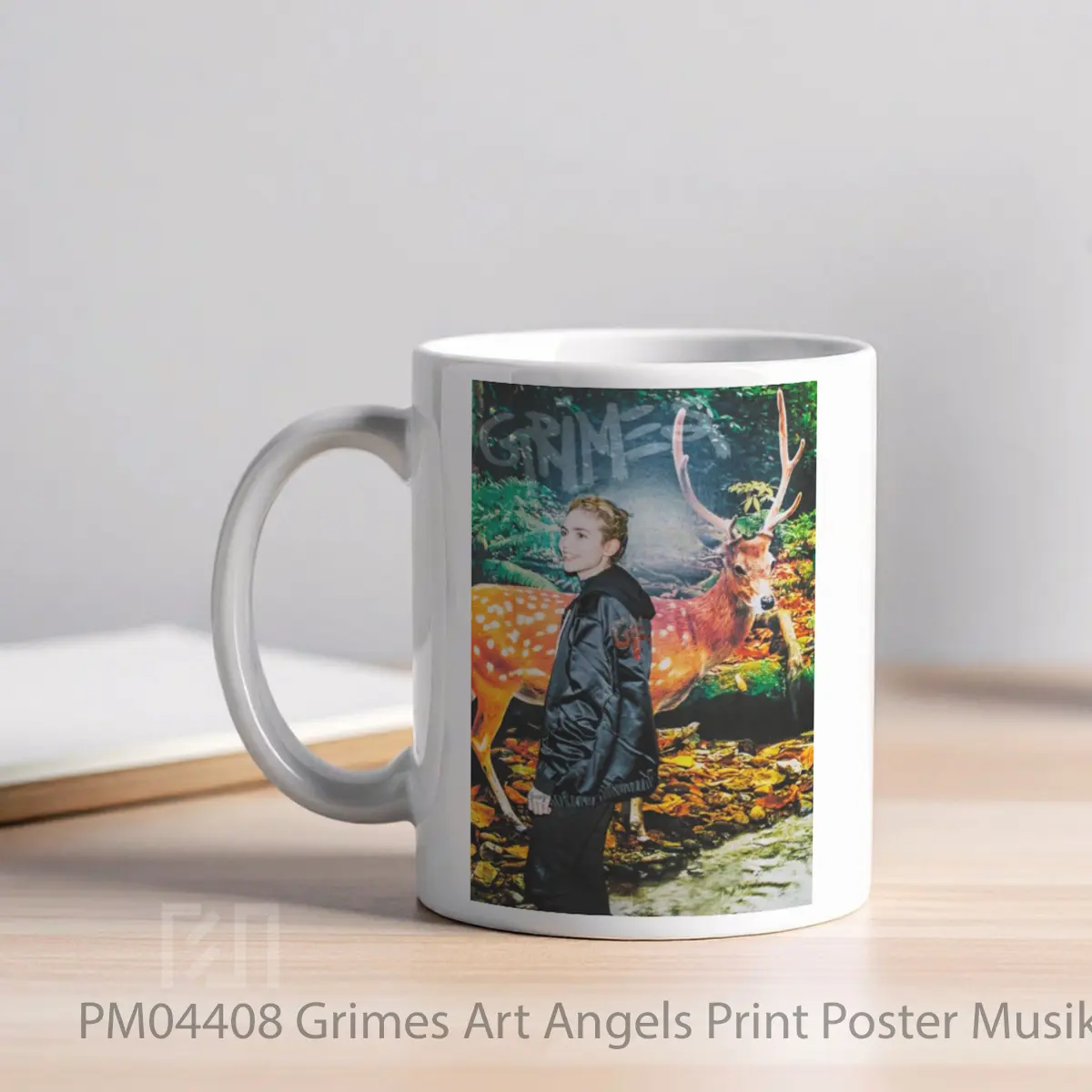 Mug Grimes Art Angels Print MPM04408 - All-side / Desain