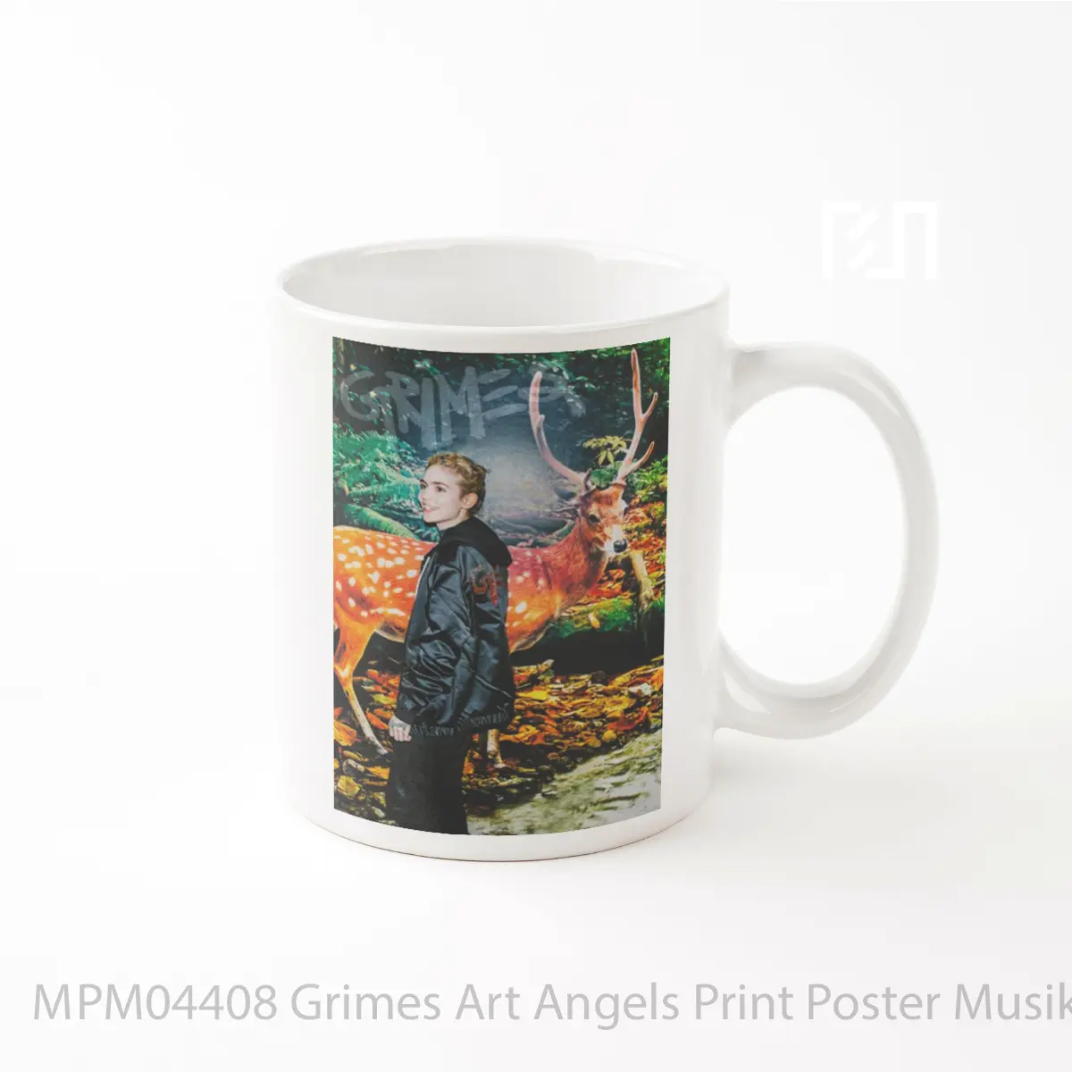 Mug Grimes Art Angels Print MPM04408