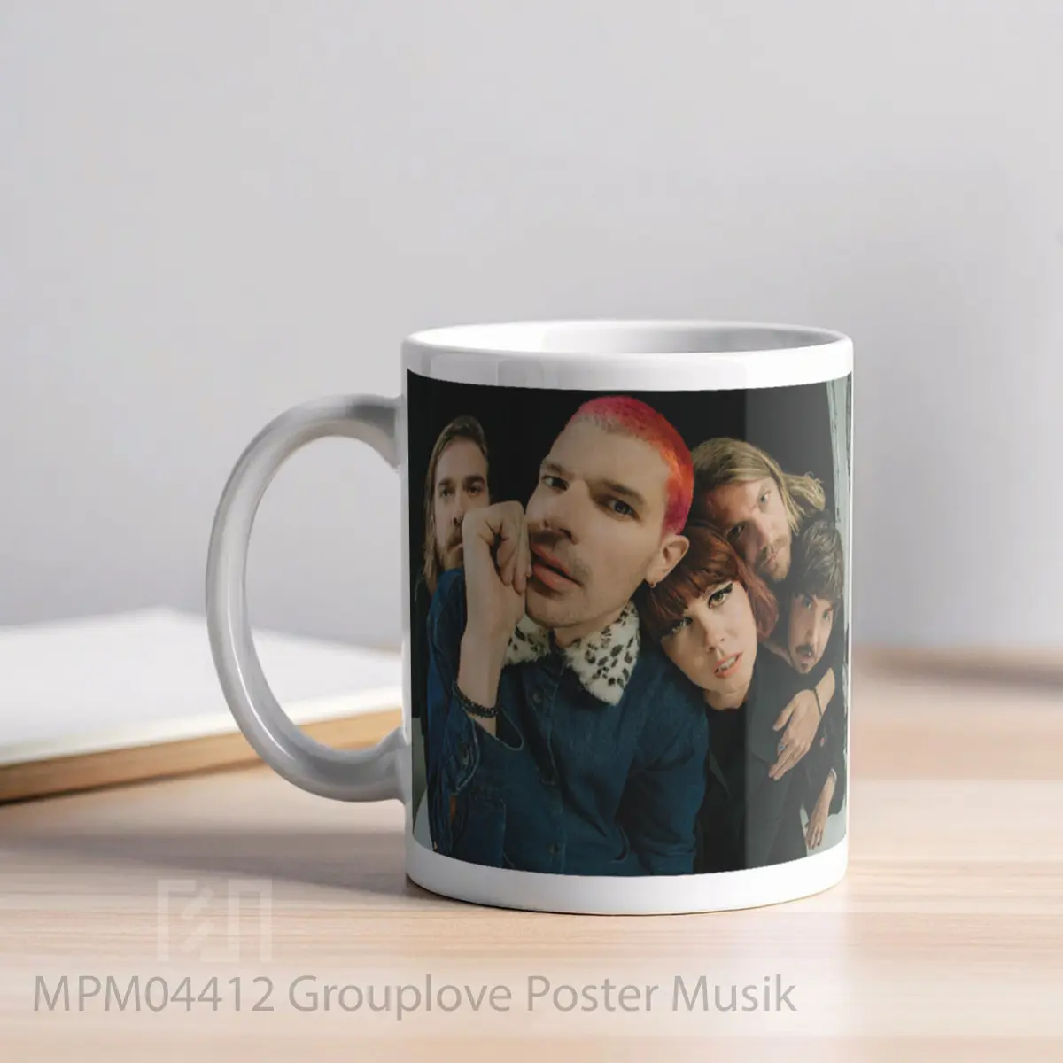 Mug Grouplove Poster MPM04412 - All-side / Desain