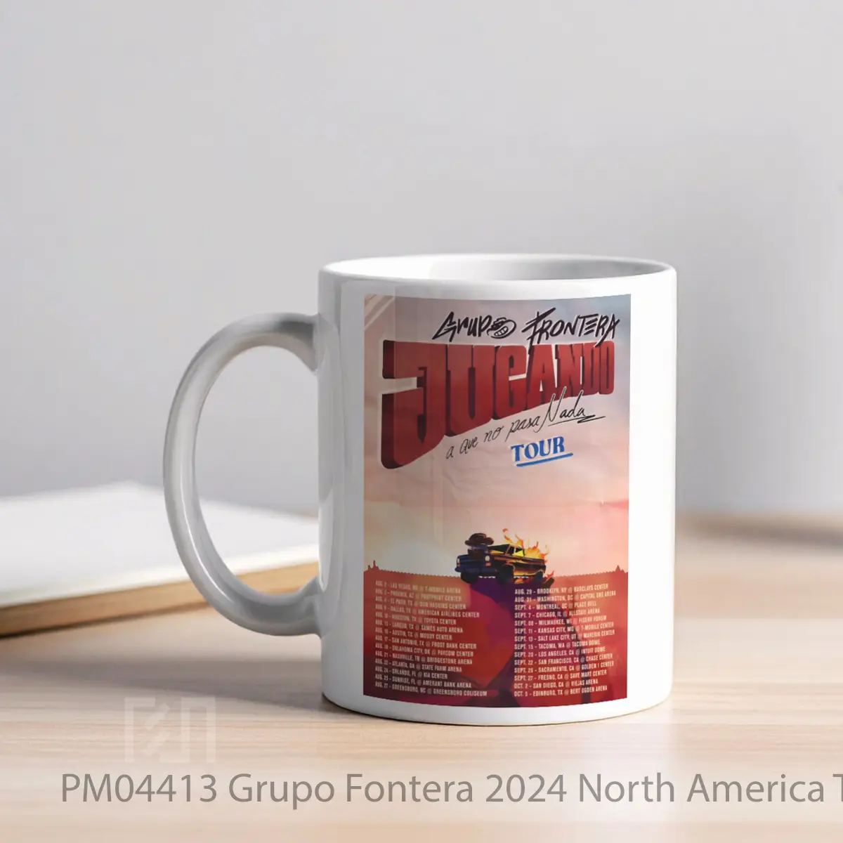 Mug Grupo Fontera 2024 North America Tour MPM04413 - All-side / Desain