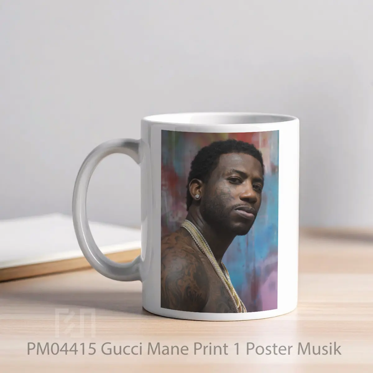 Mug Gucci Mane Print 1 MPM04415 - All-side / Desain