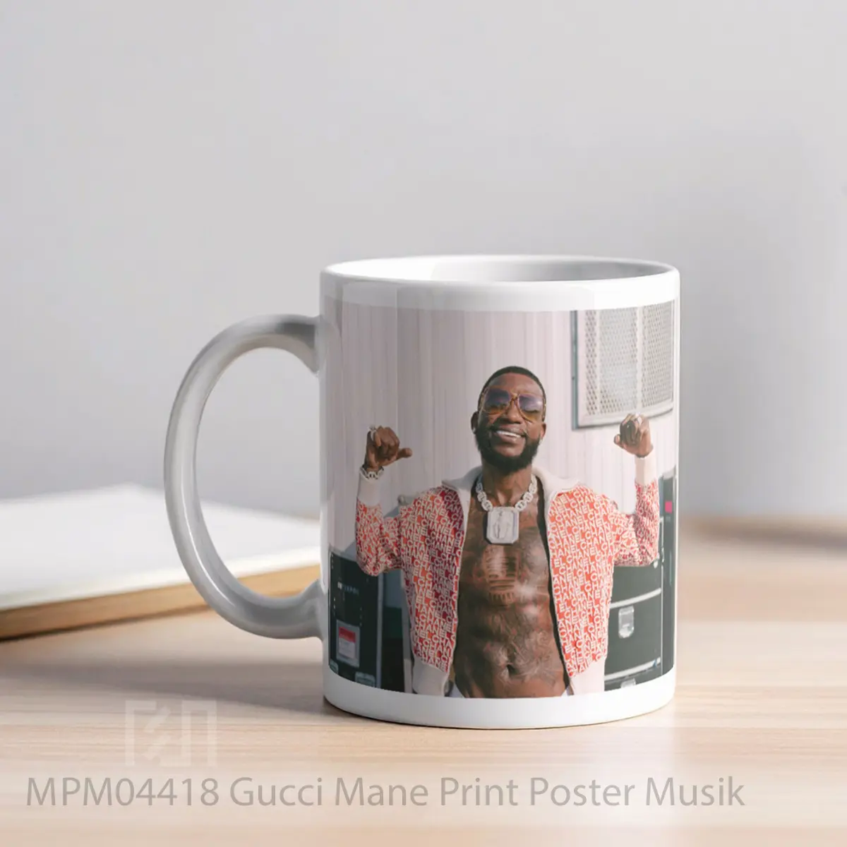 Mug Gucci Mane Print MPM04418 - All-side / Desain