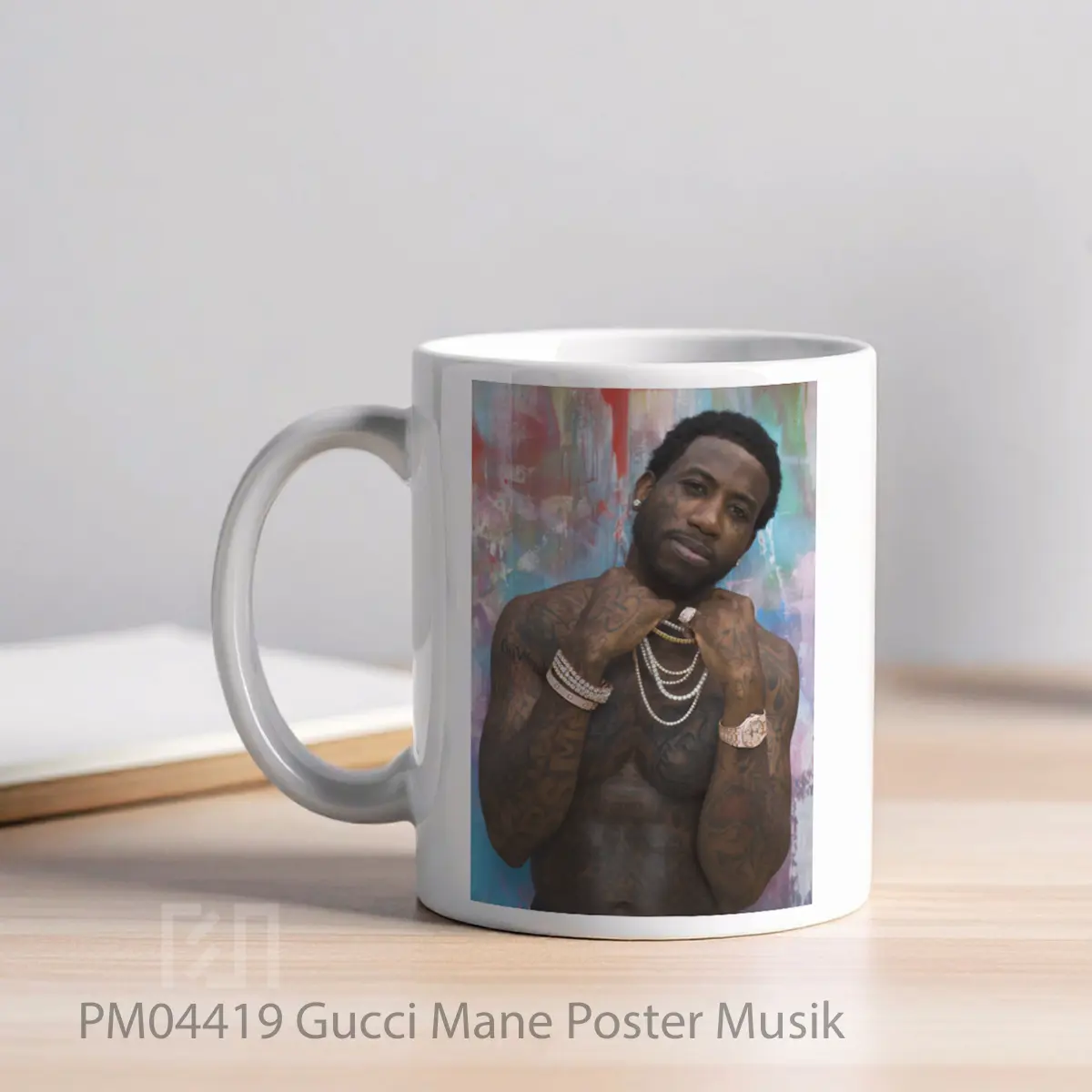 Mug Gucci Mane MPM04419 - All-side / Desain