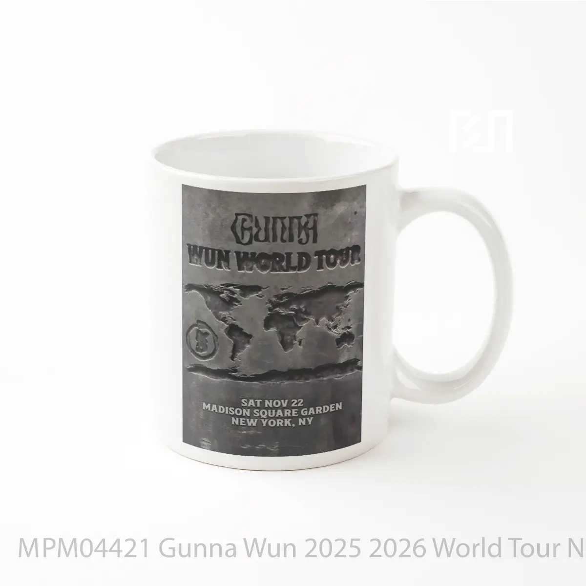Mug Gunna Wun 2025 2026 World Tour New York Madison Square Garden MPM04421